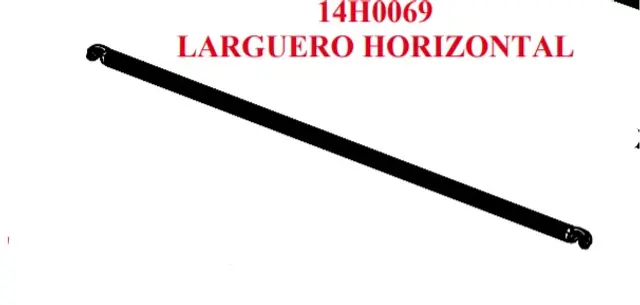 LARGUERO HORIZONTAL 1.80M ALTEZZA L