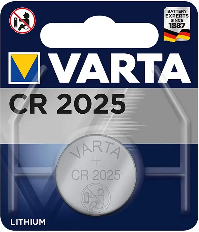 PILA VARTA CR-2025 LITIO 3V