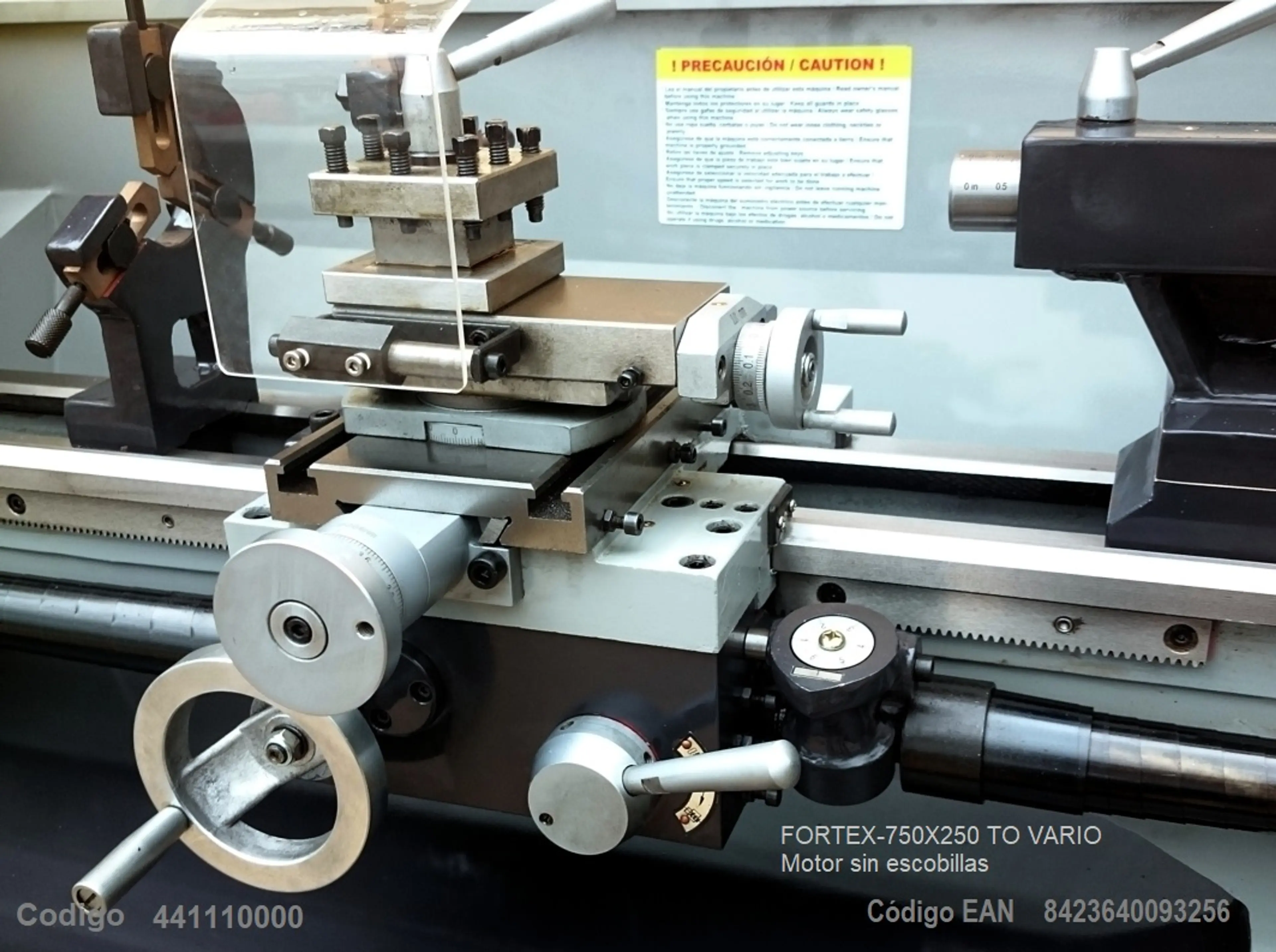 TORNO FRESADOR BF-750/250-F16 230V