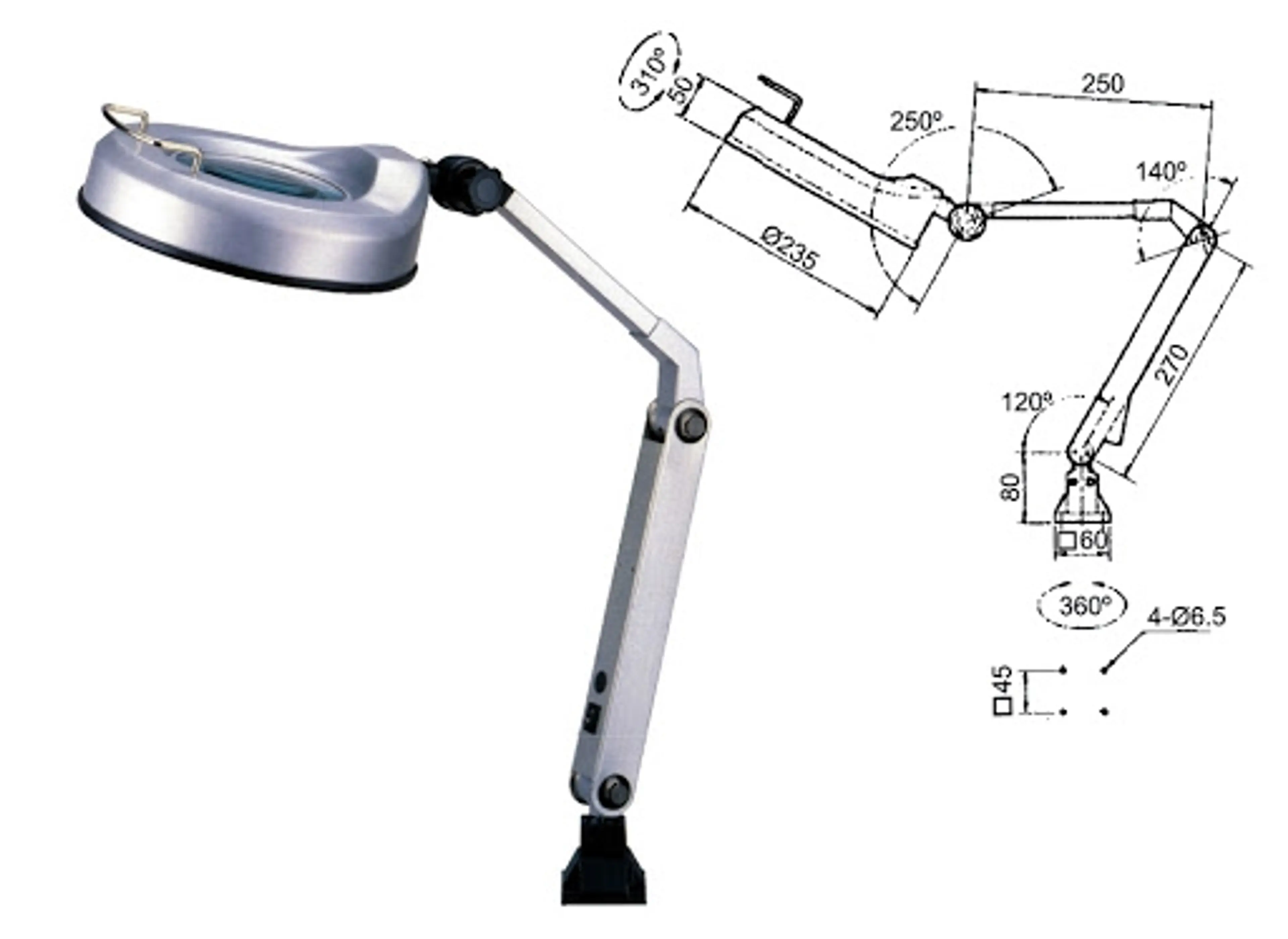 VHL-30 MEB LAMPARA TRABAJO FLUOR