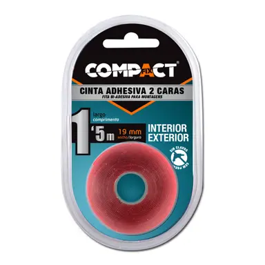 CINTA ADHESIVA  1,5X19 2 CARAS