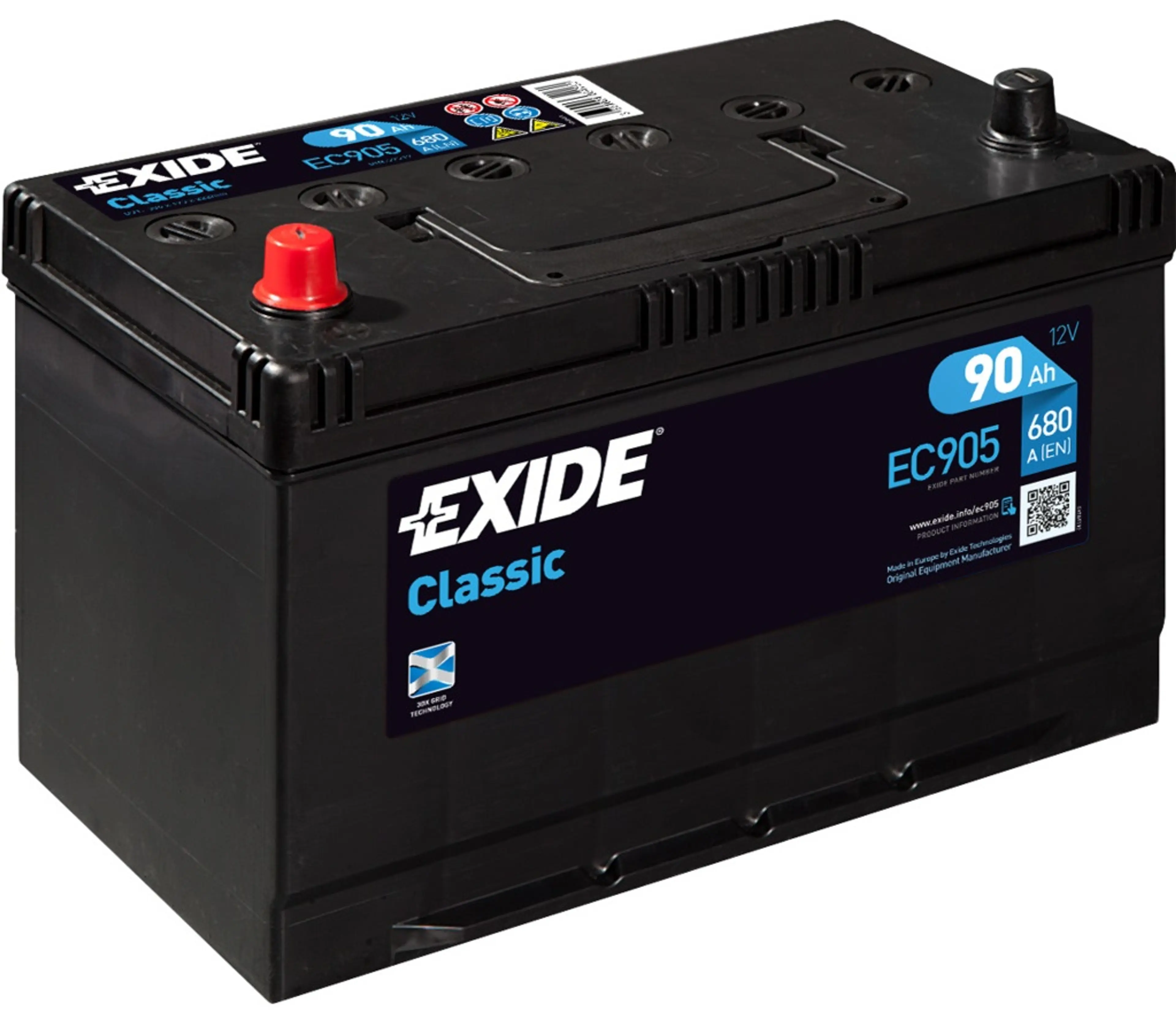 BATERIA 100I EXIDE 304X173X220