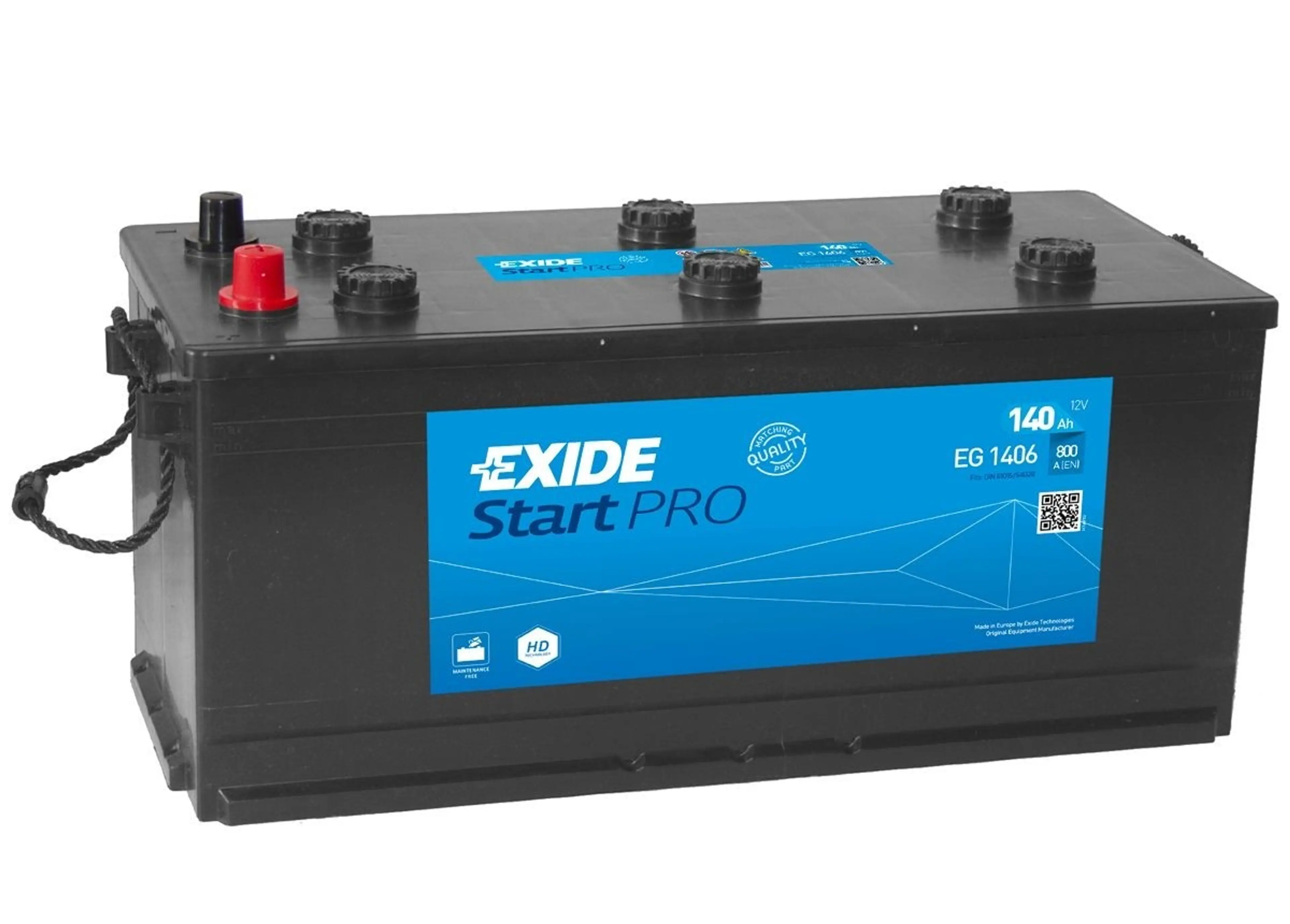 BAT. EXIDE 140D-513X189X223