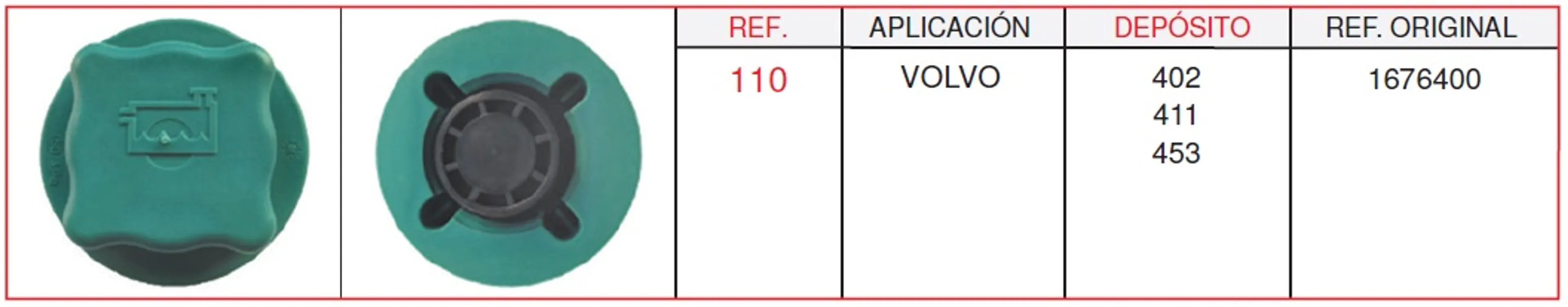 TAPON DEPOSITO EXPANSION RADIADOR