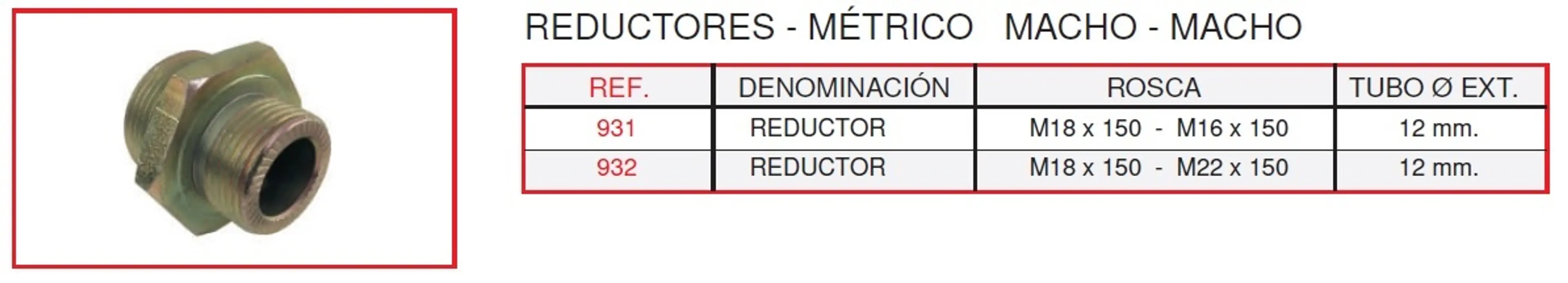 REDUCTOR 18.150X22.150