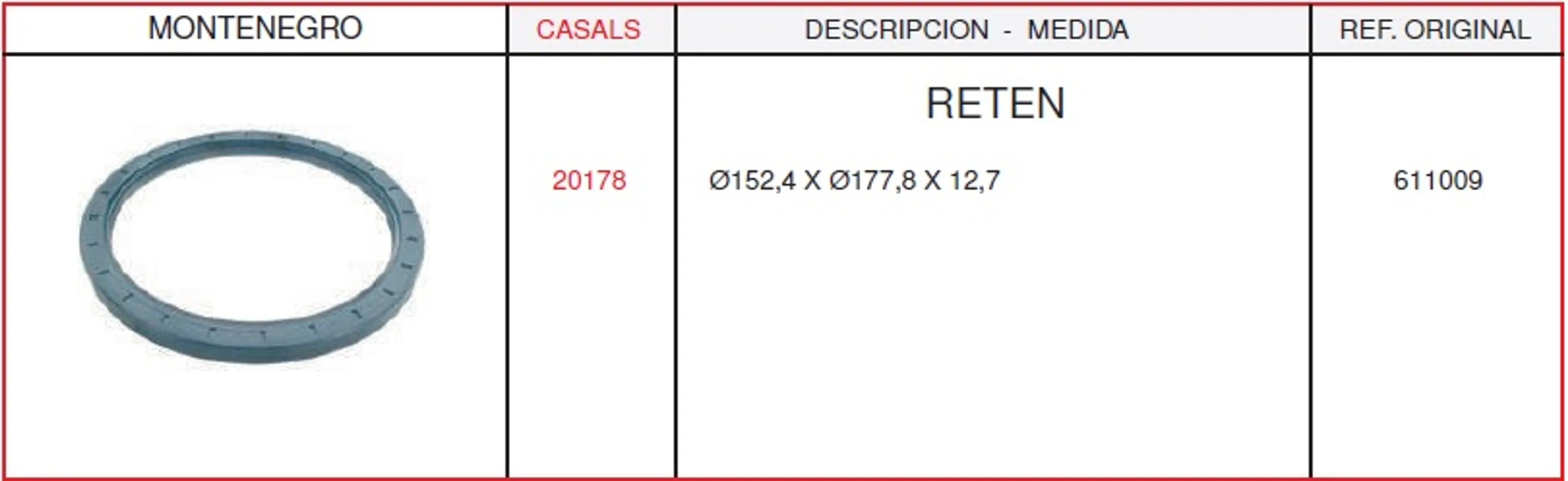 RETEN MONTENEGRO 152,4 X 177,8 X 12