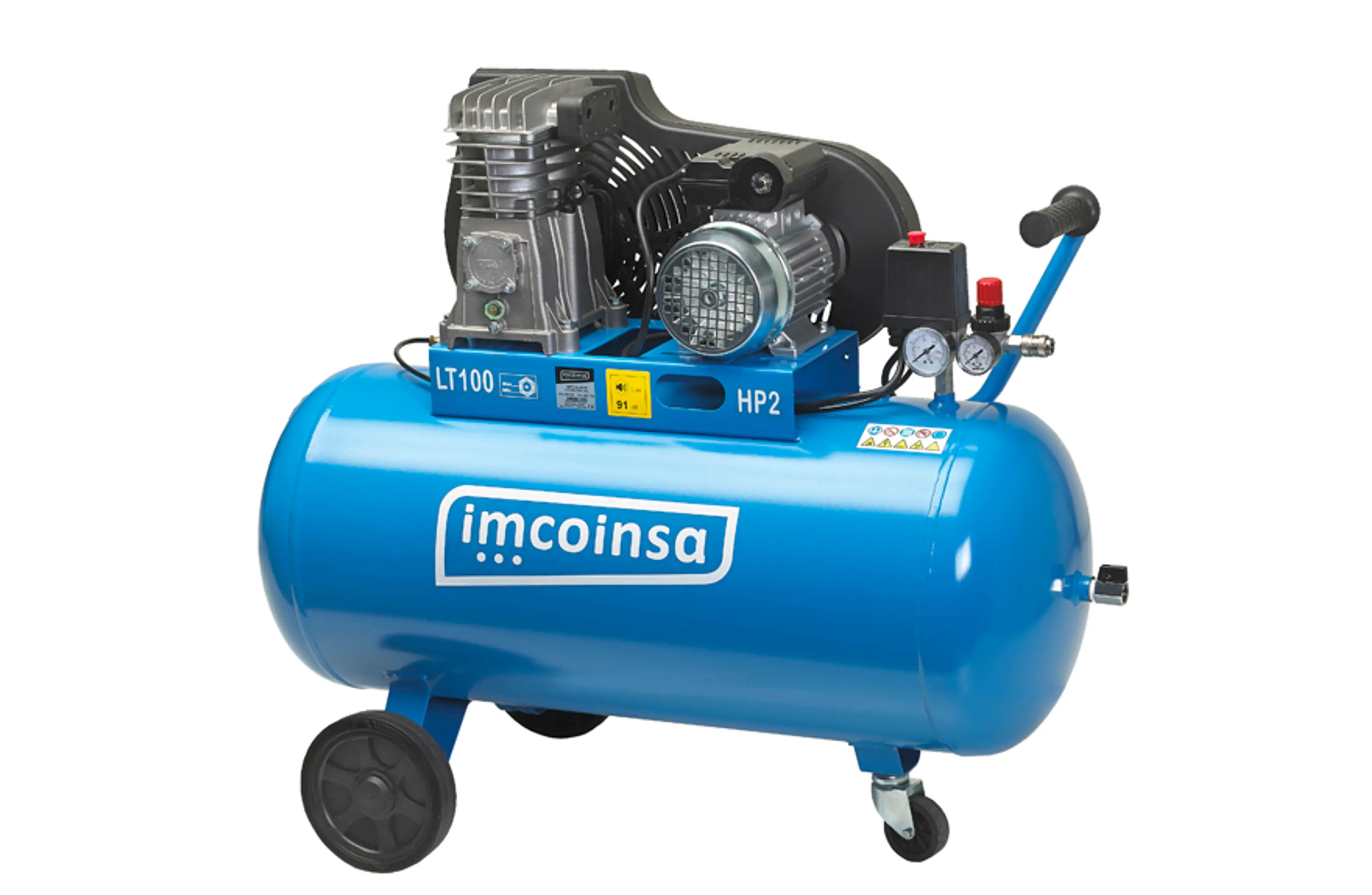 COMPRESOR IMCO 2HP/100LT-M CORREAS