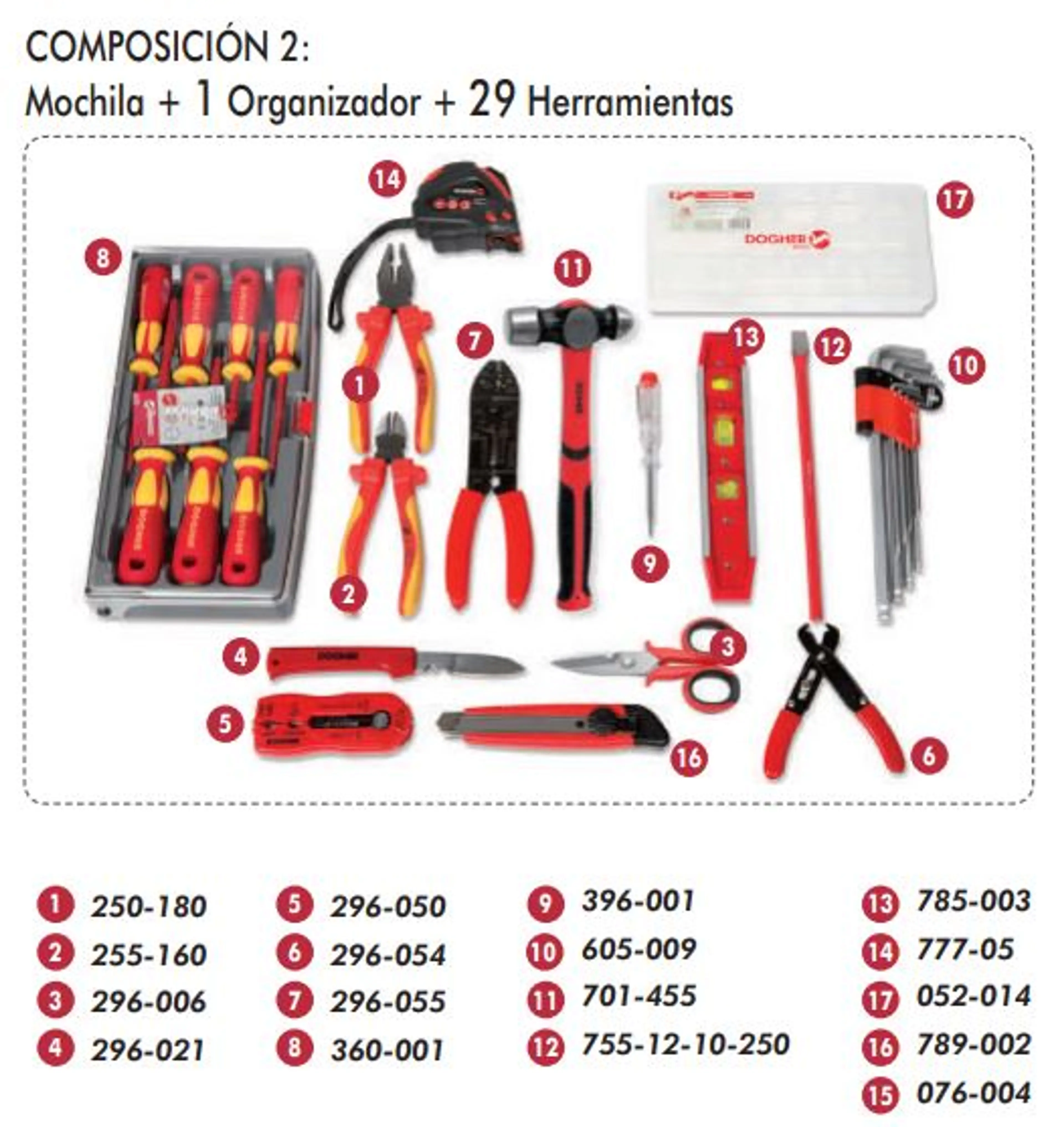 MOCHILA+ORGANIZ+29 HTAS ELECTRICIST