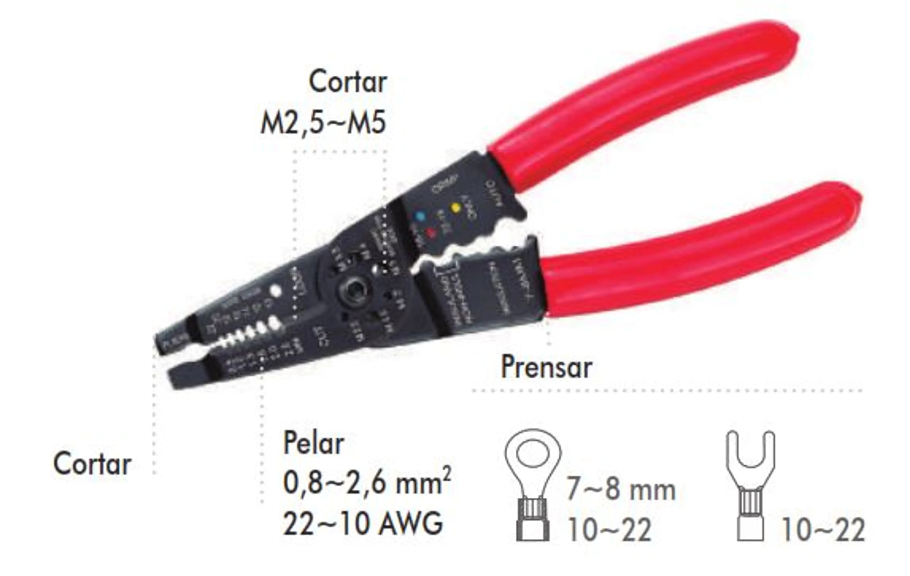 CORTA-PELA CABLES PROFESIONAL