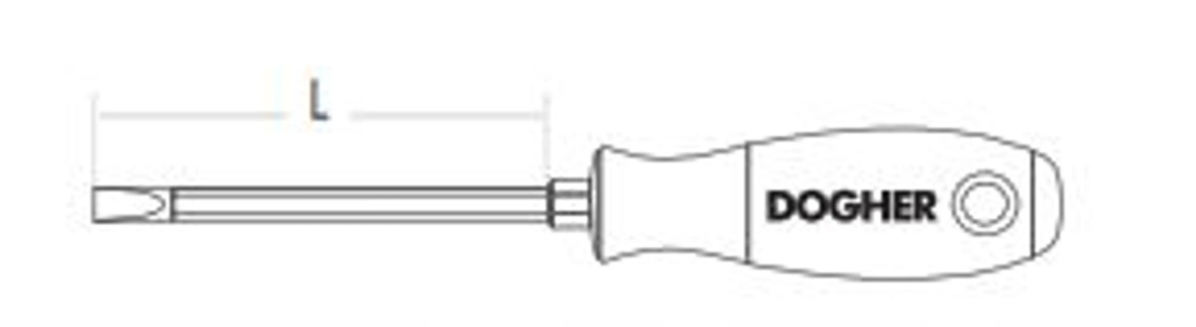 DESTORNILLADOR IND ROBERTSON 1X100