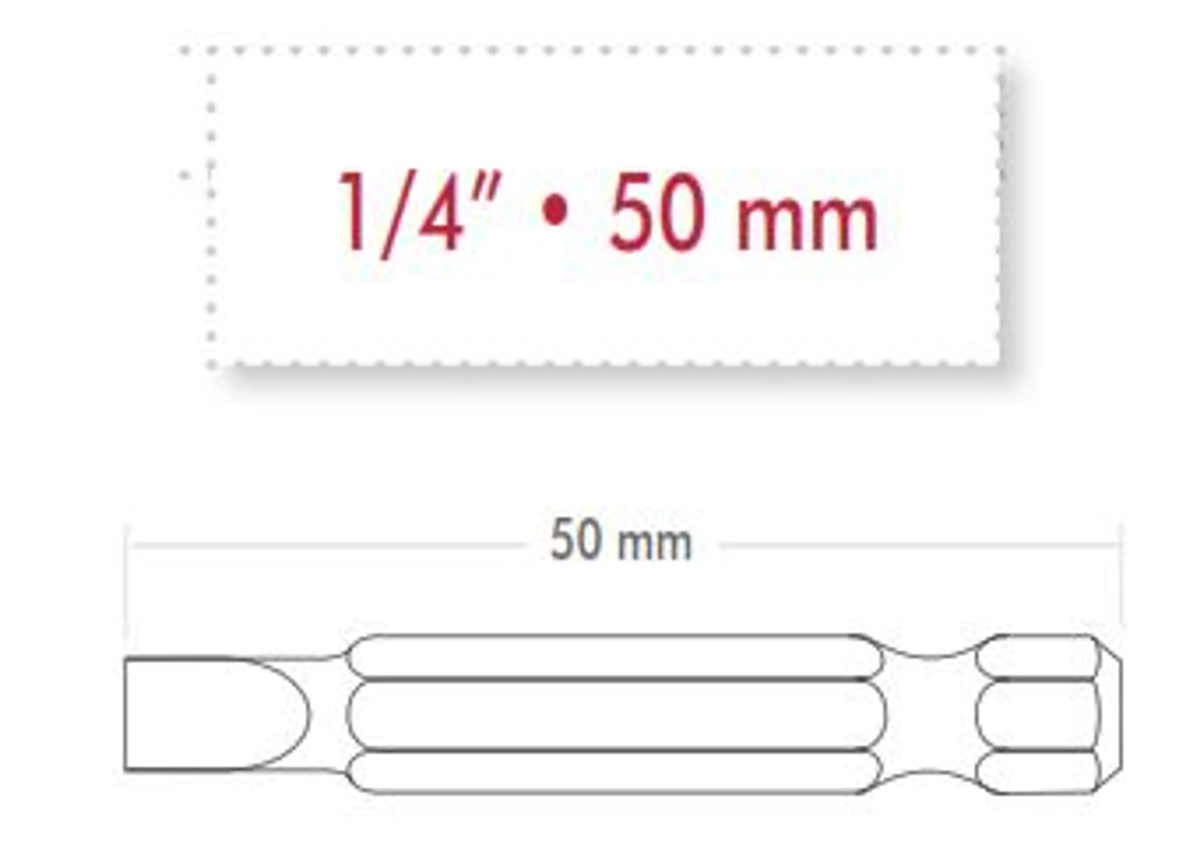 PUNTA DE ATORNILLAR S2 50MM PZ1