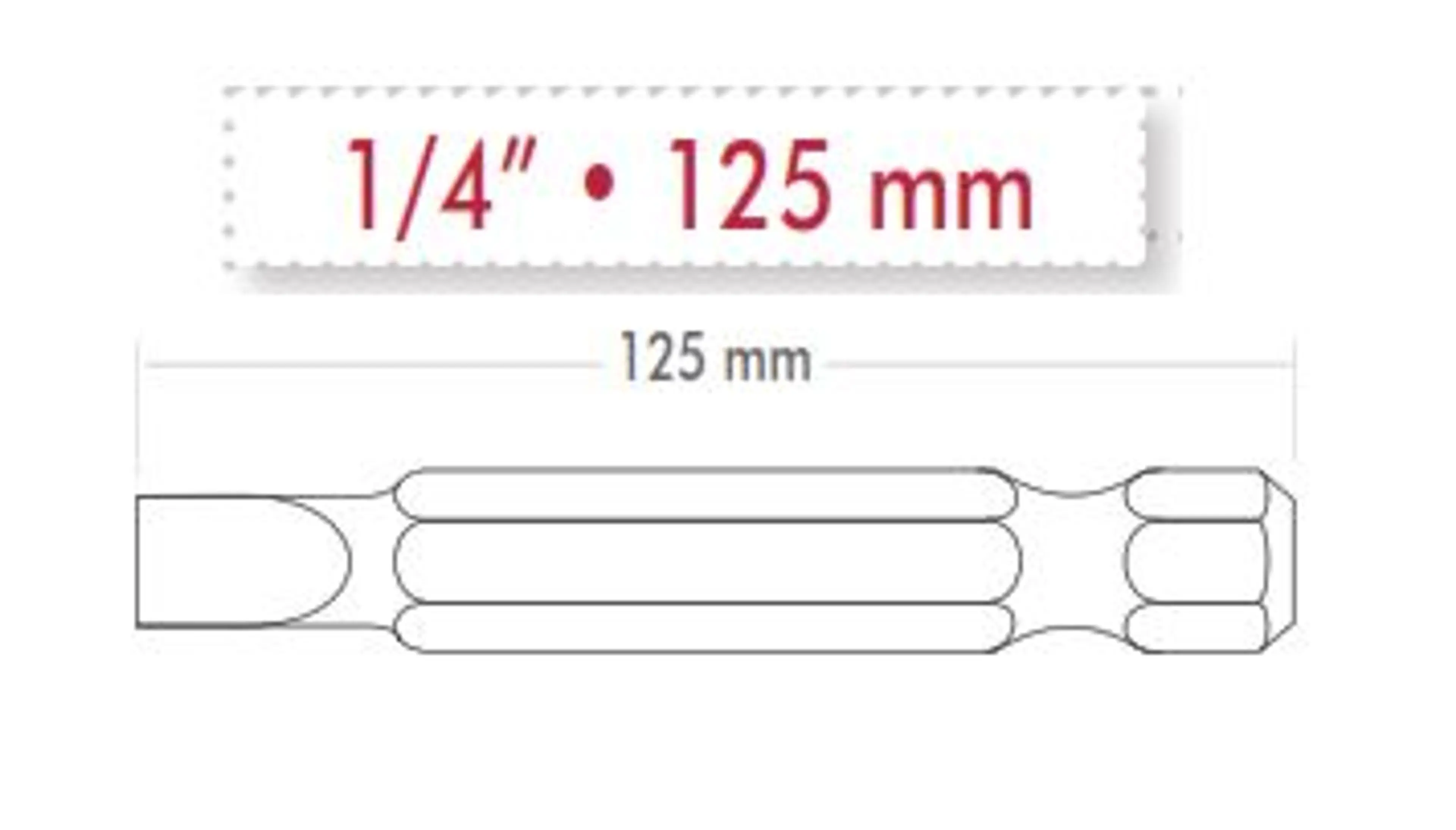 PUNTA DE ATORNILLAR S2 PZ1 125MM