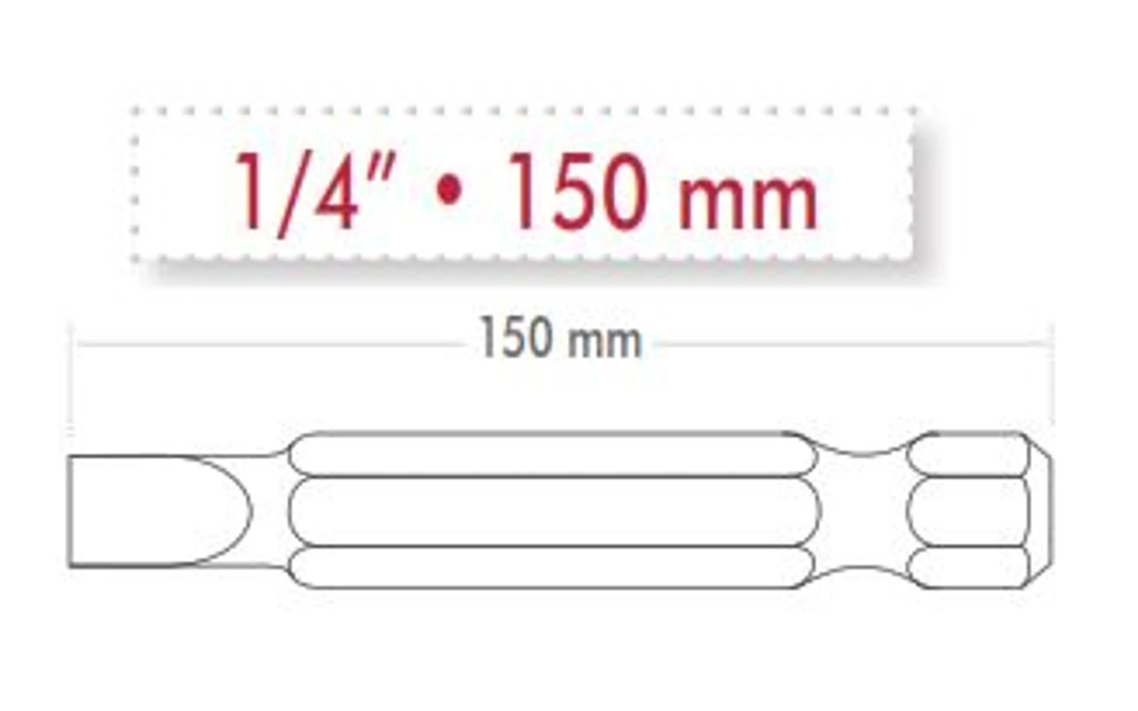 PUNTA DE ATORNILLAR S2 PZ1 150MM