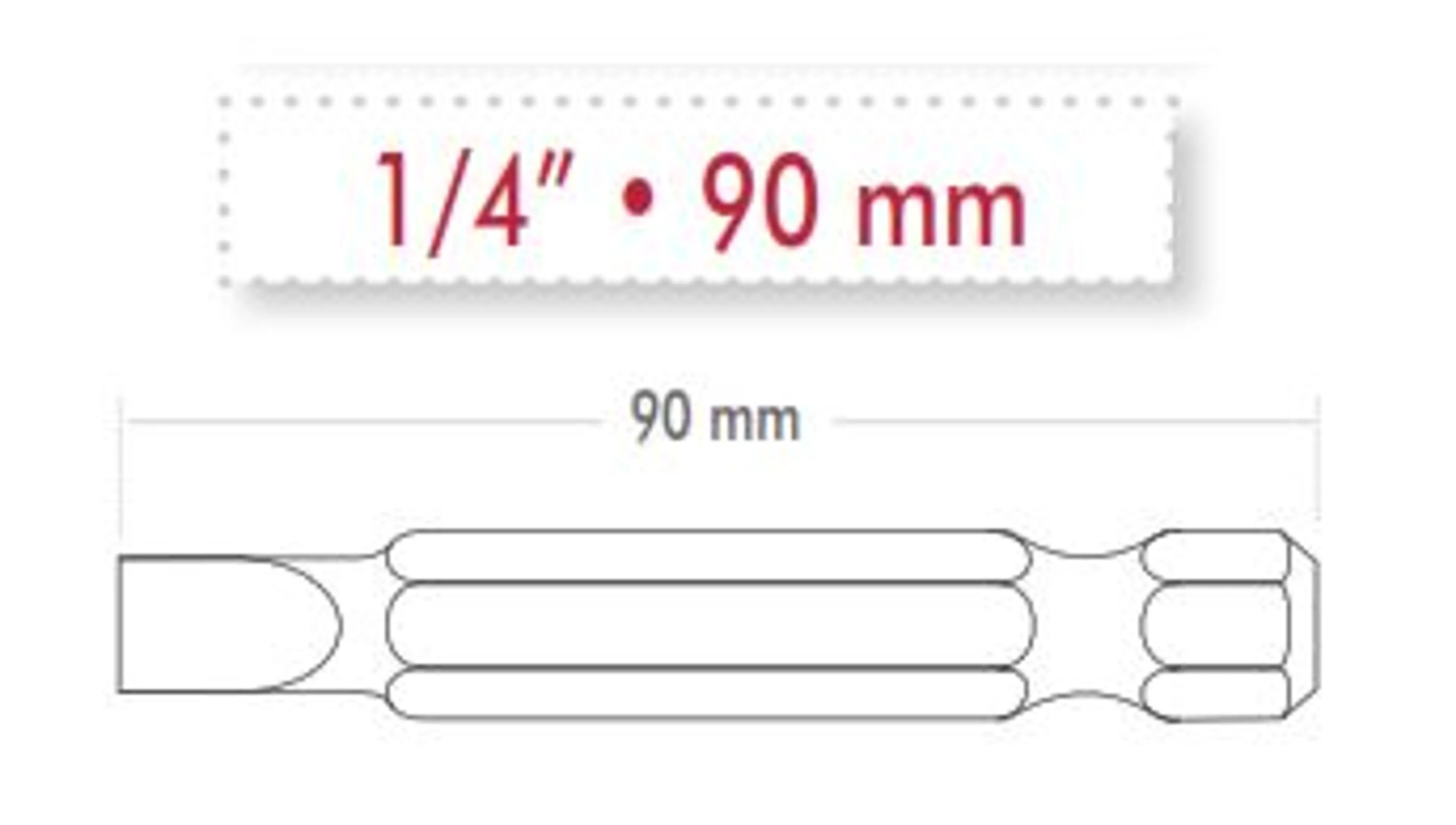 PUNTA DE ATORNILLAR S2 PZ1 90MM