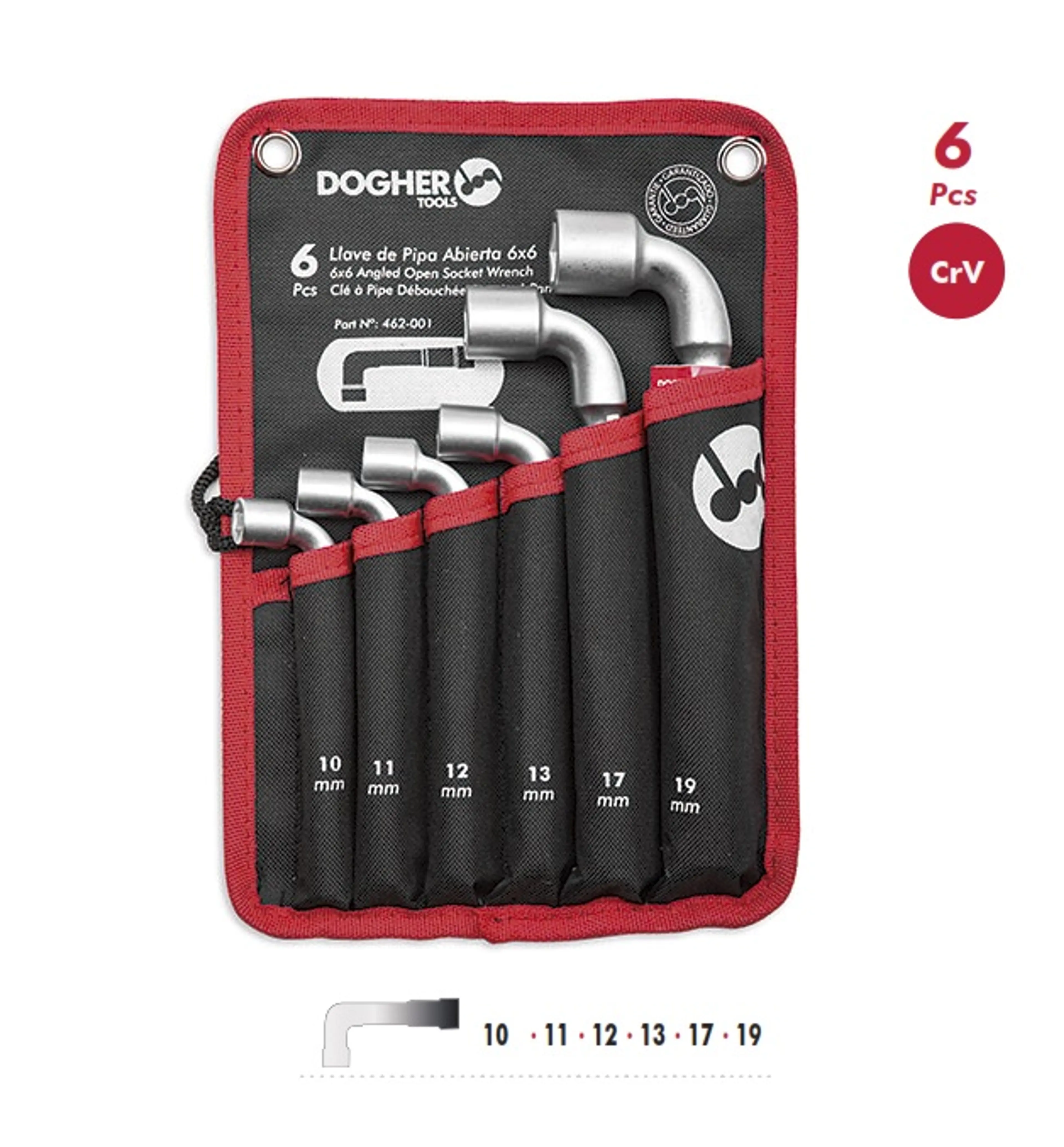 BOLSA DE NYLON 6 PCS PIPA ABIERTA 6