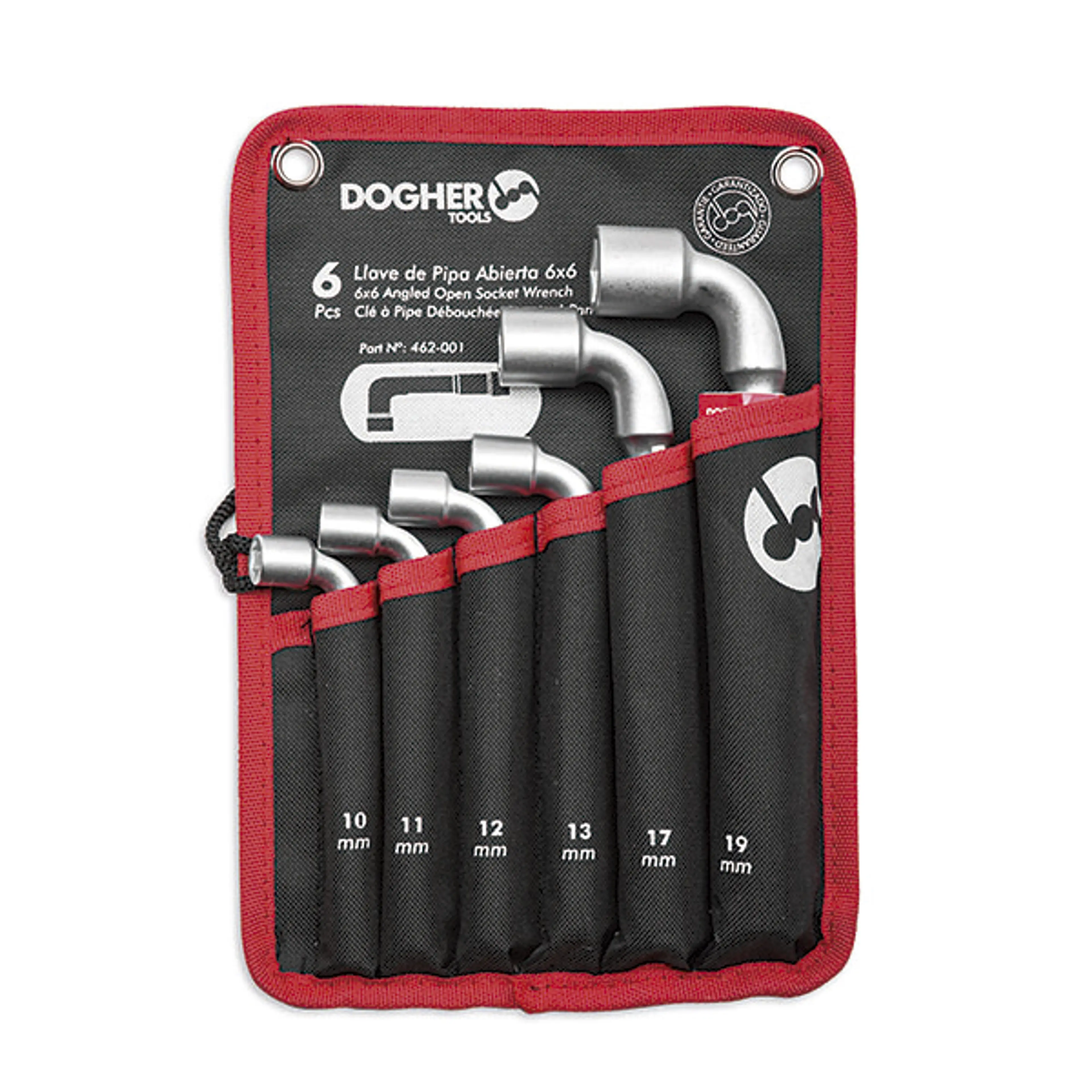 BOLSA DE NYLON 6PCS LLAVE PIPA ABIE