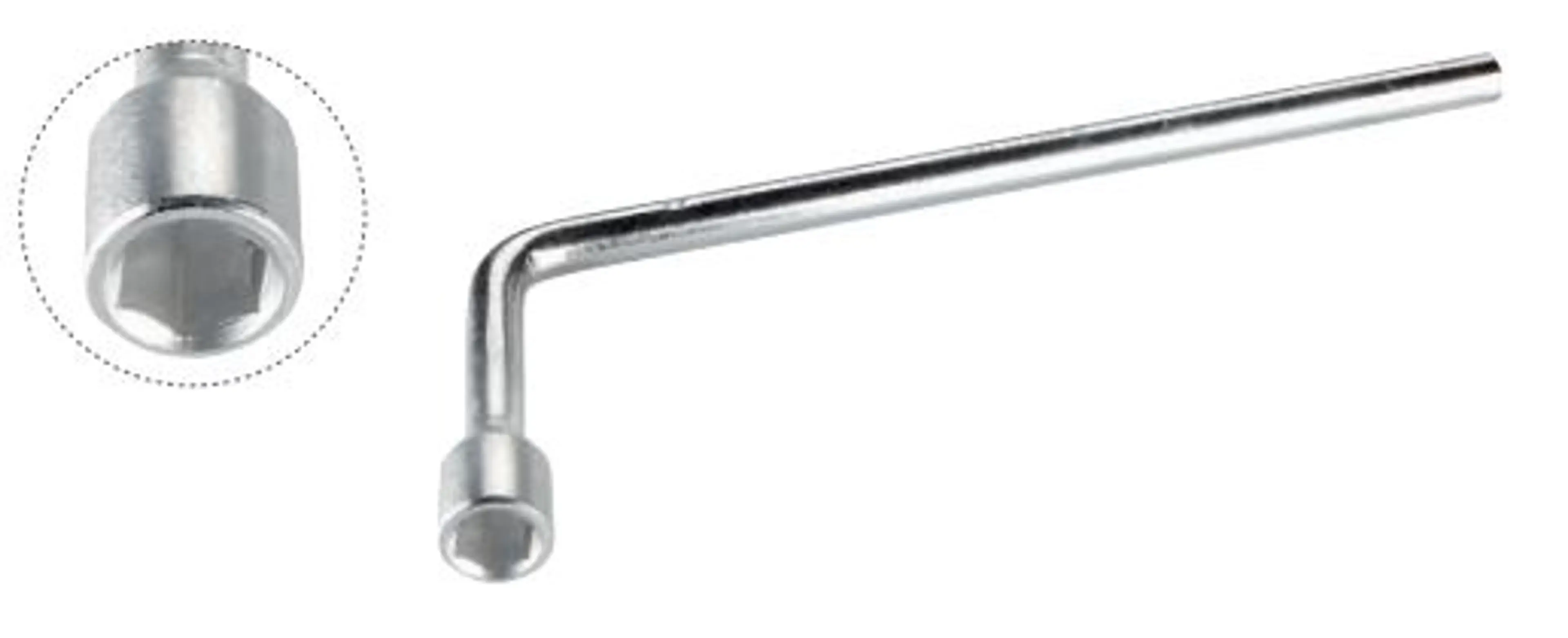 LLAVE EN L PARA RUEDAS 17MM