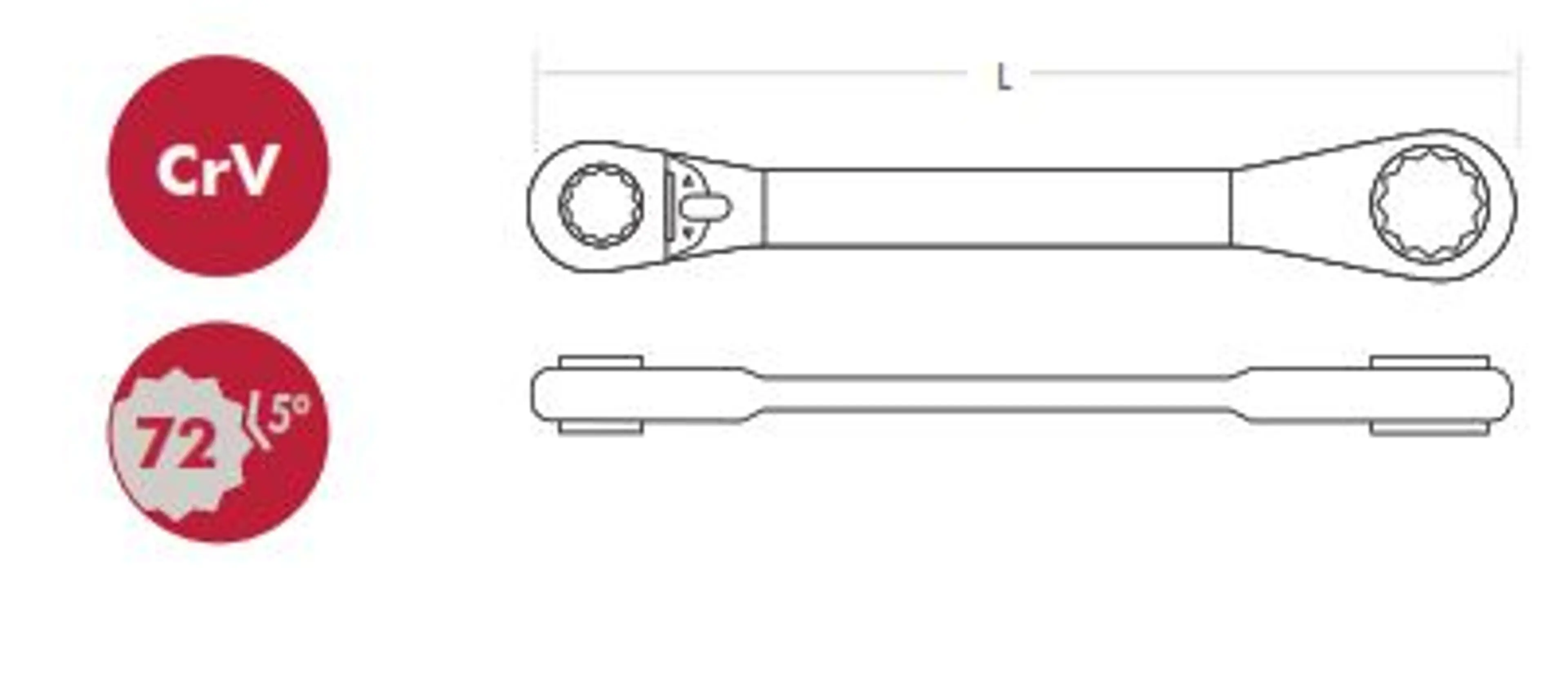 LLAVE DE CARRACA REV 4EN1 CRV 9X11X