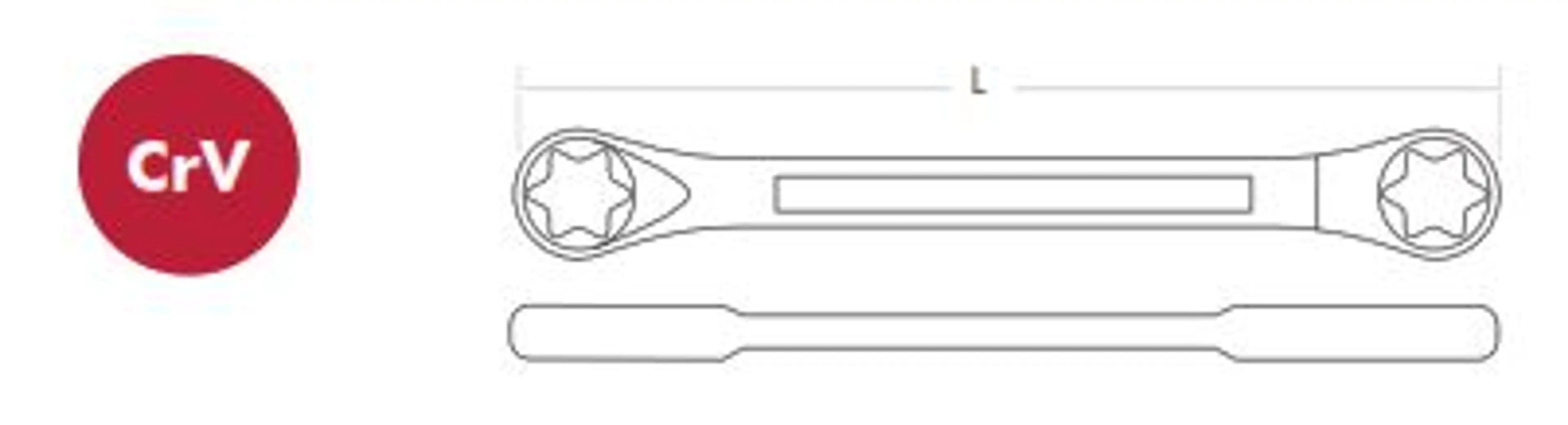 LLAVE DE ESTRELLA PLANA E10-E12