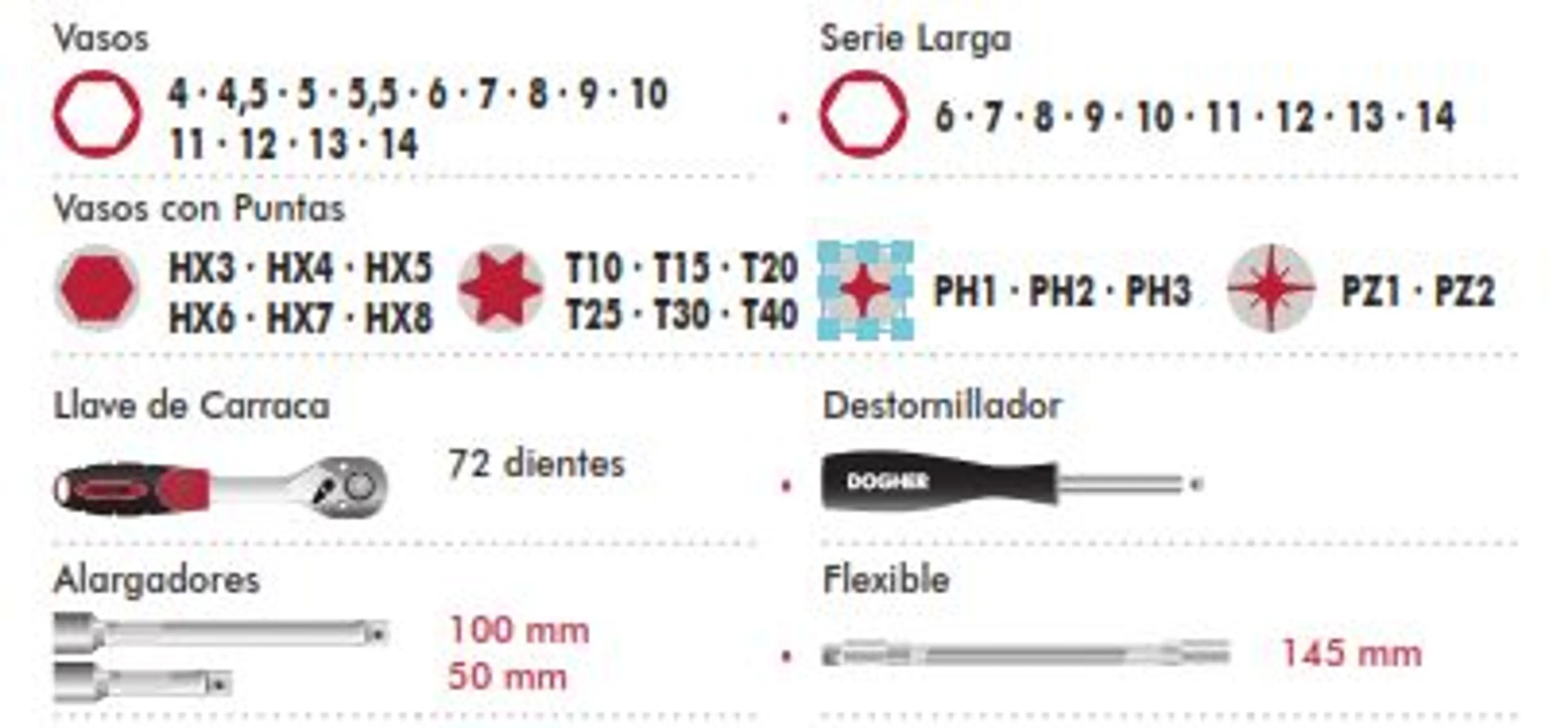 B. COMB.1/4 46 UD.VASOS HEXAGONALES