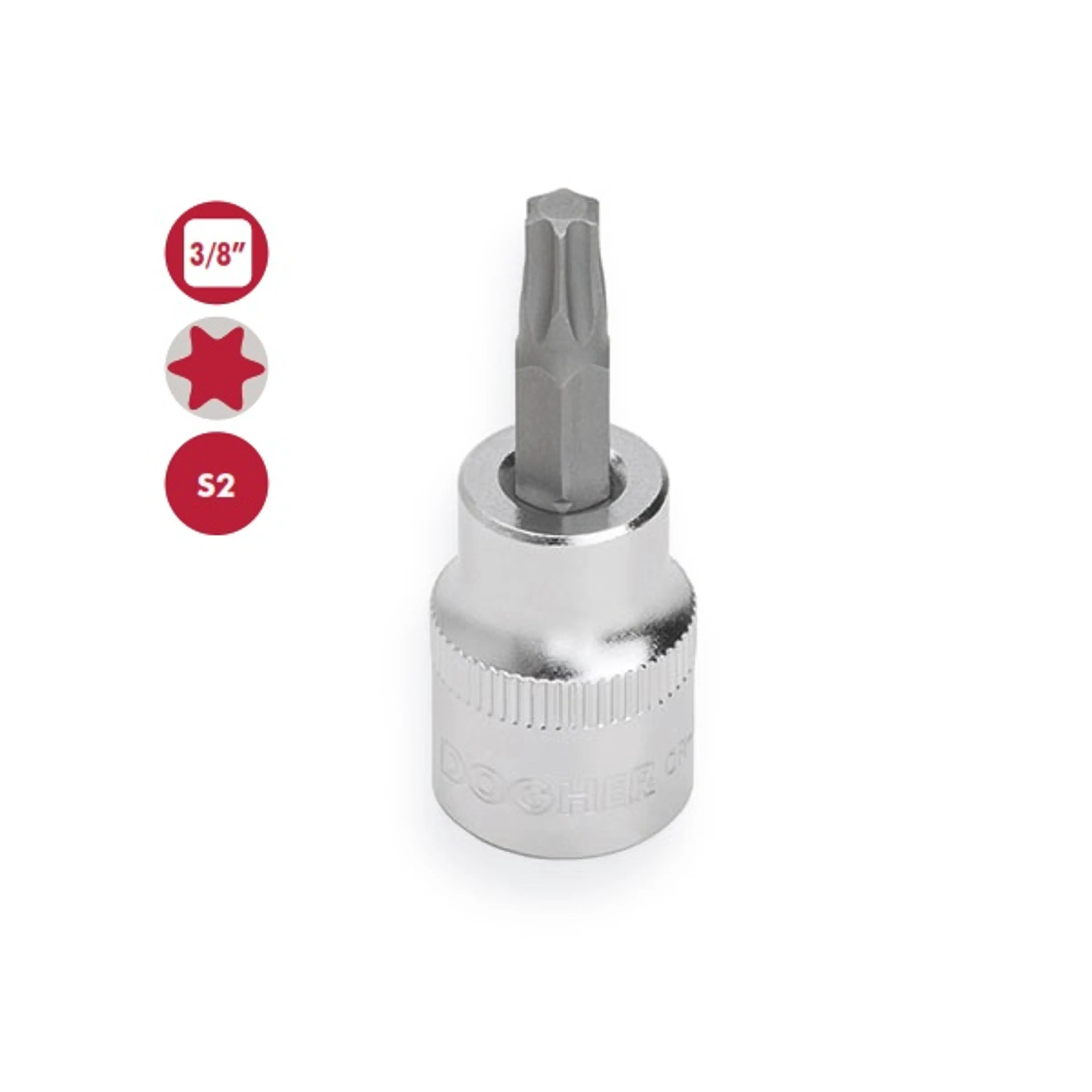 VASO 3/8 CON PUNTA S2 TORX 1/4 T30