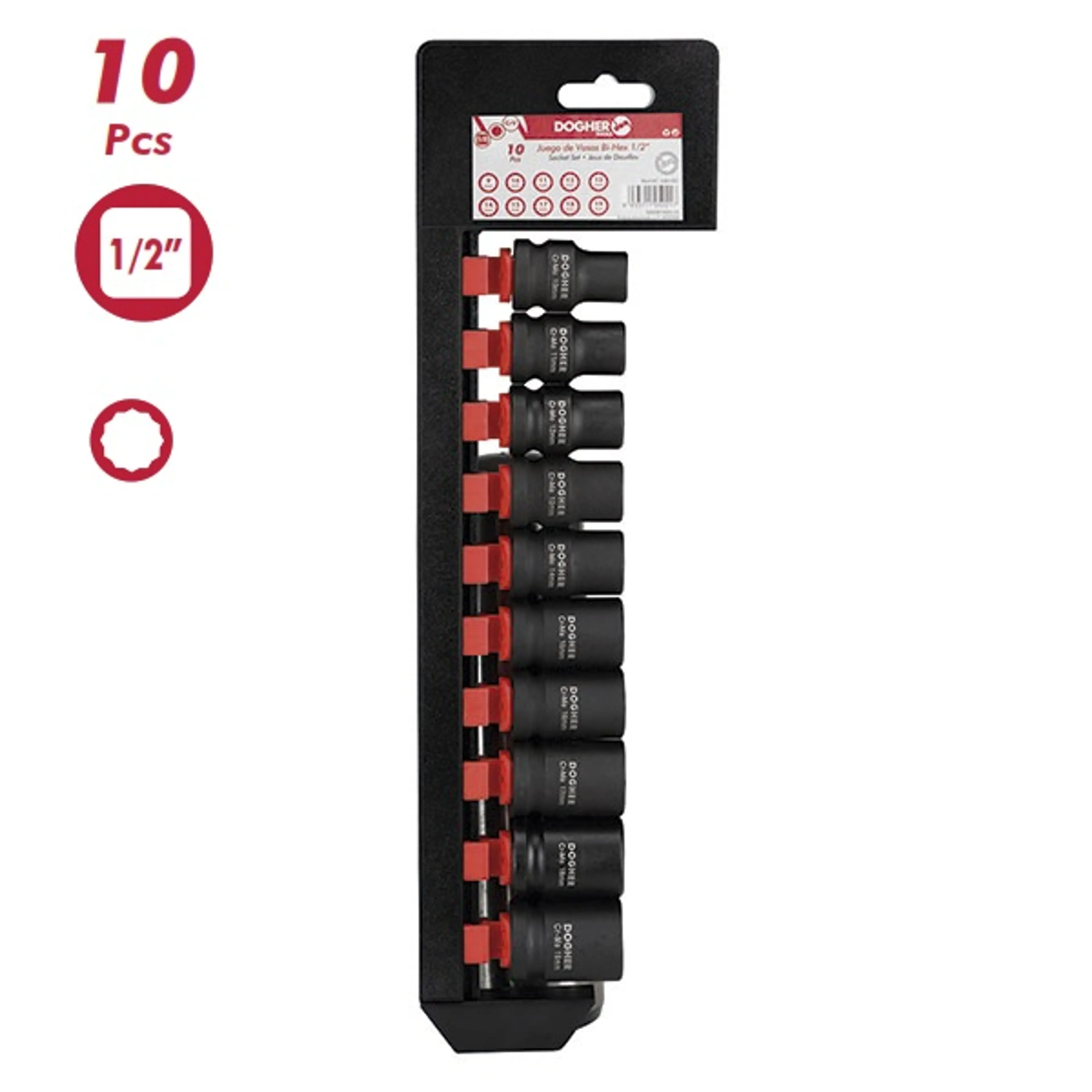 JGO VASOS IMPACTO 10 PIEZAS BIHEX