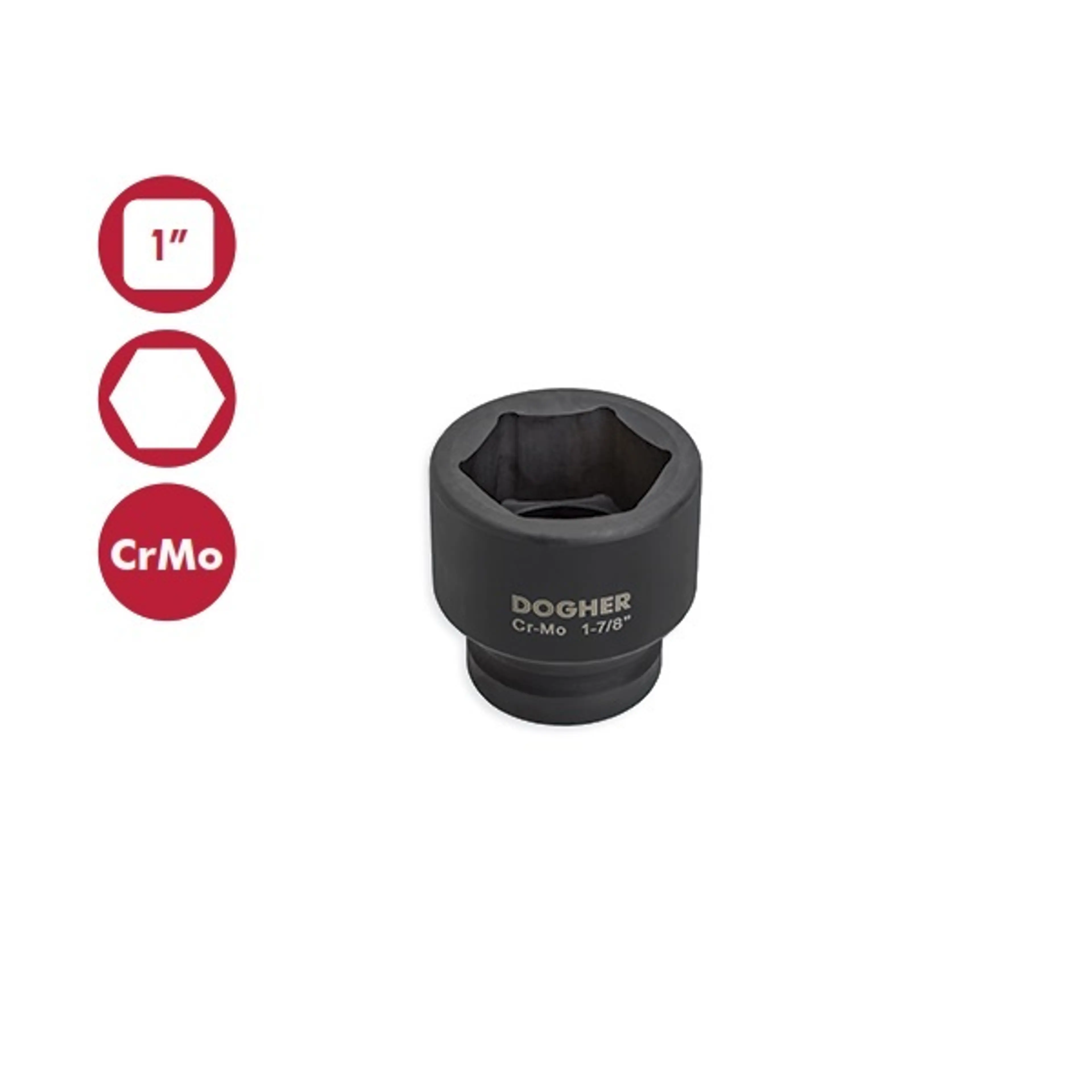 VASO IMPACTO  HEXAGONAL 1-32MM