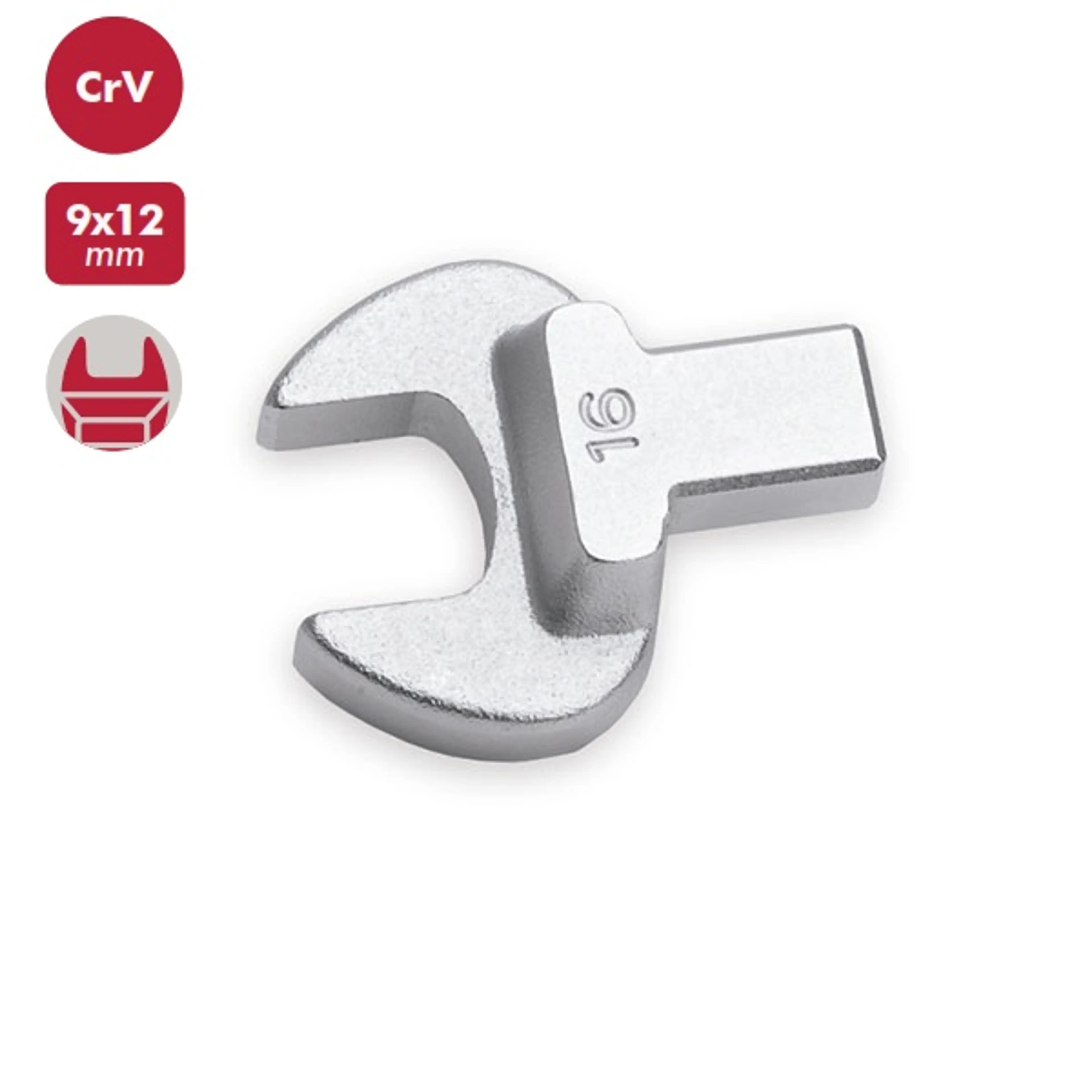 CABEZA LLAVE ABIERTA INTERC 9X12 12