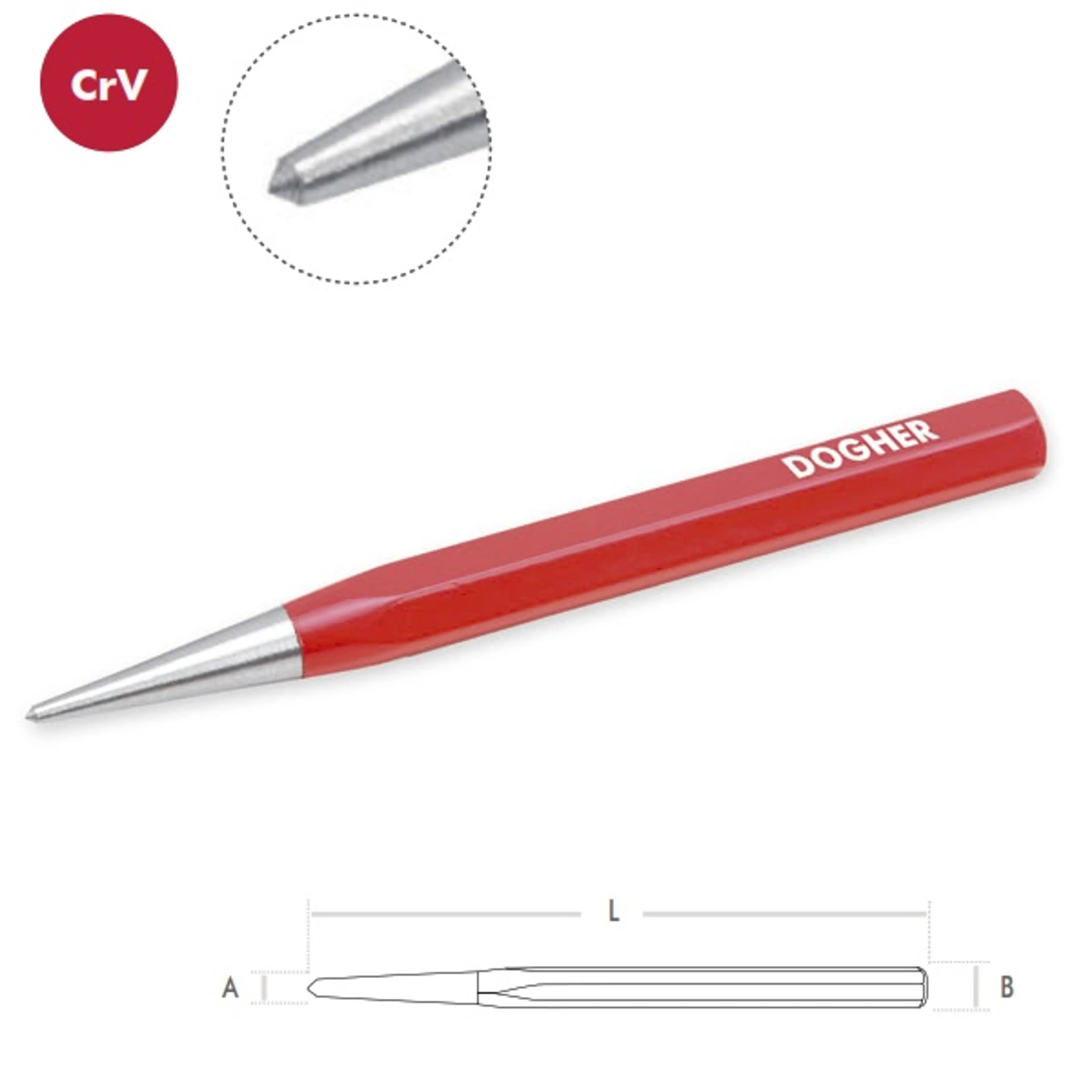 GRANETE HEXAGONAL 1X10X120MM