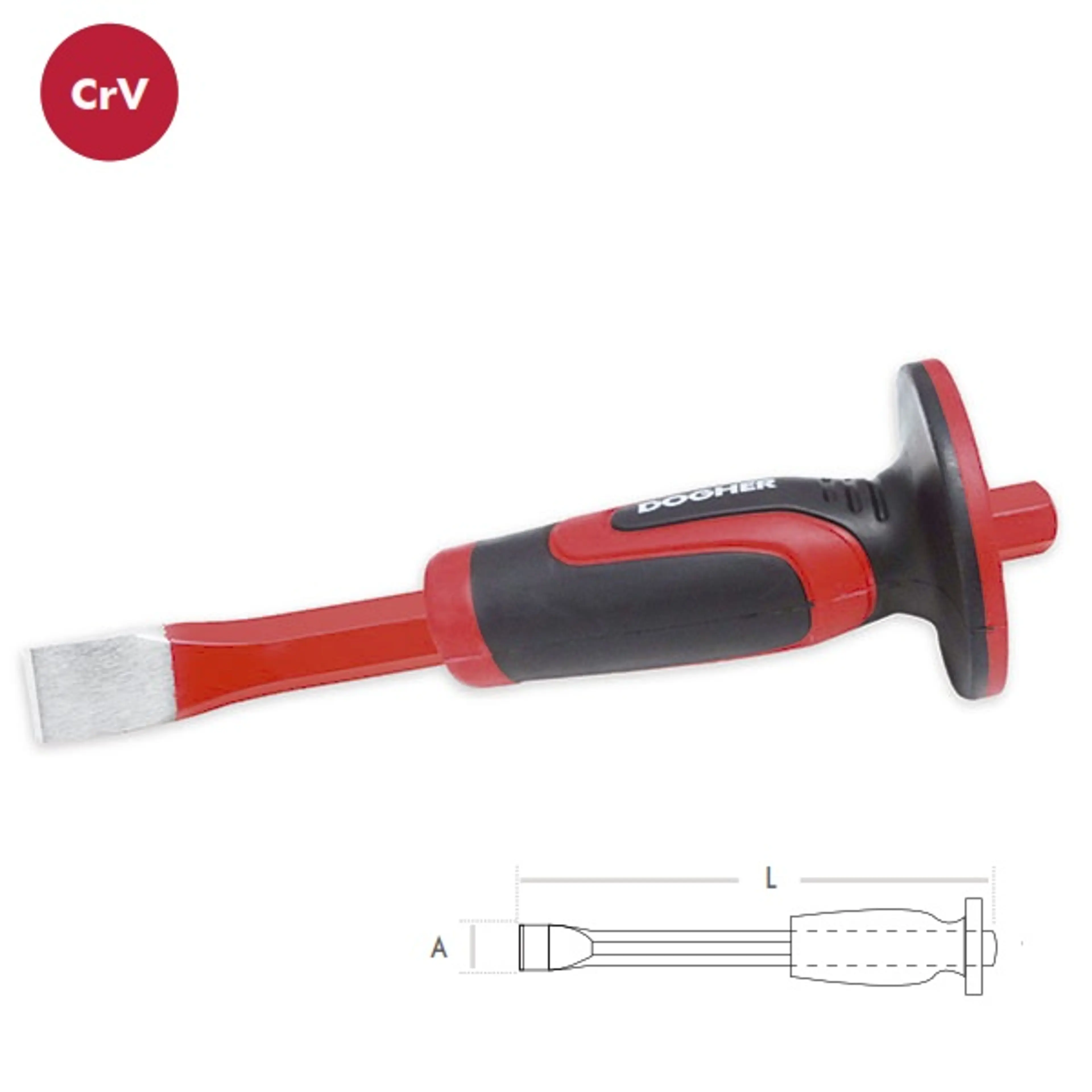 CINCEL CON PROTECTOR 16X25X350MM
