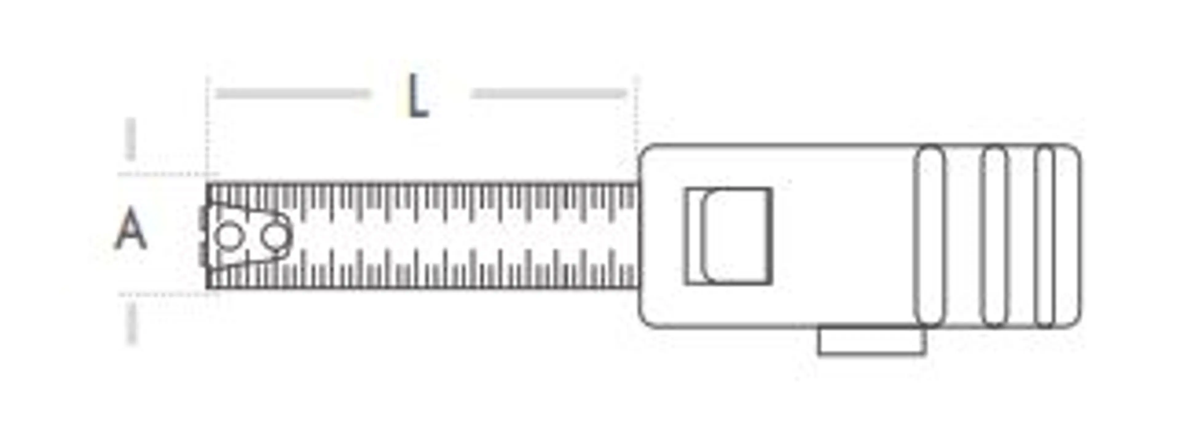 FLEXOMETRO MAGNETICO DE DOBLE FUNCI