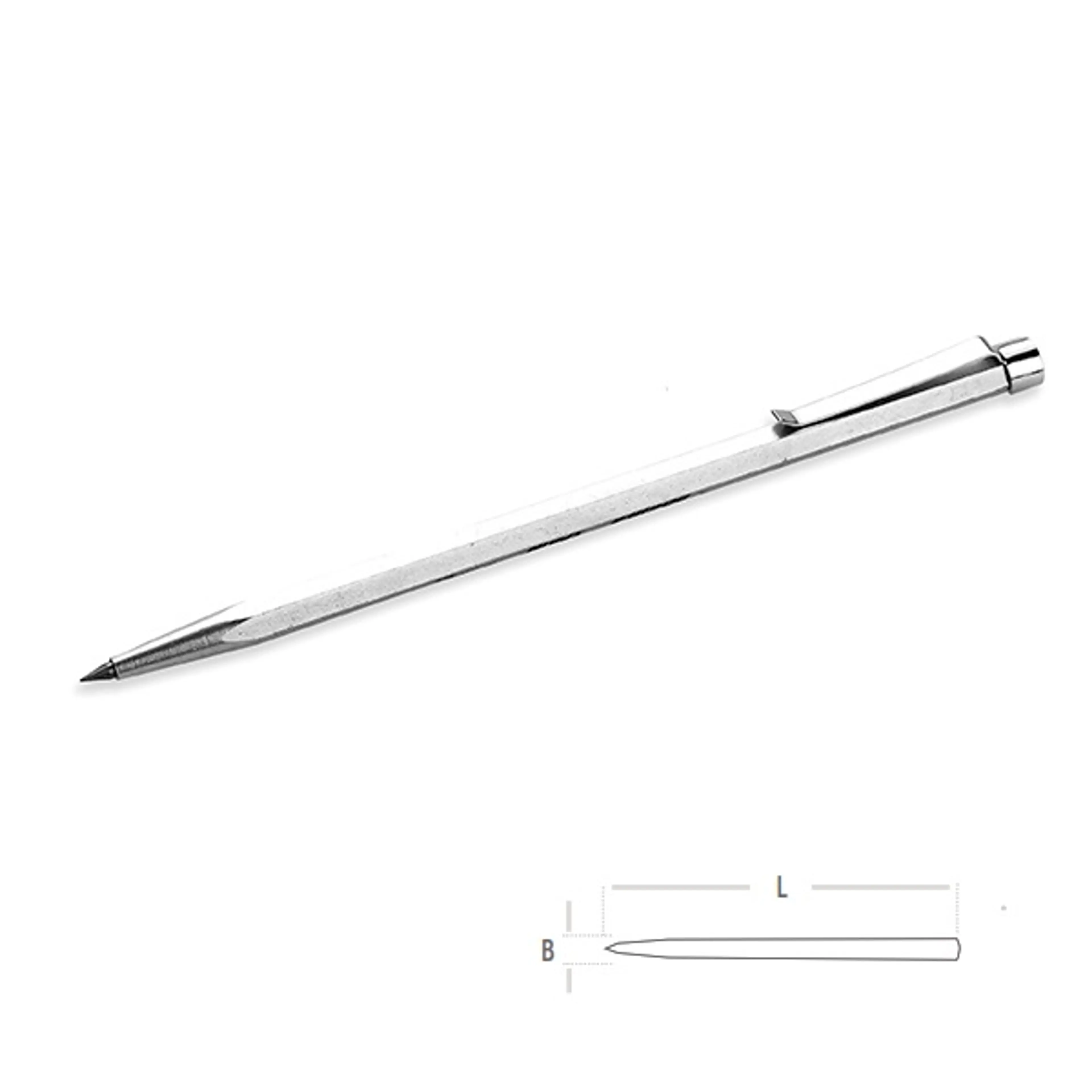 AGUJA DE TRAZAR HEX. 6X150MM GALVAN