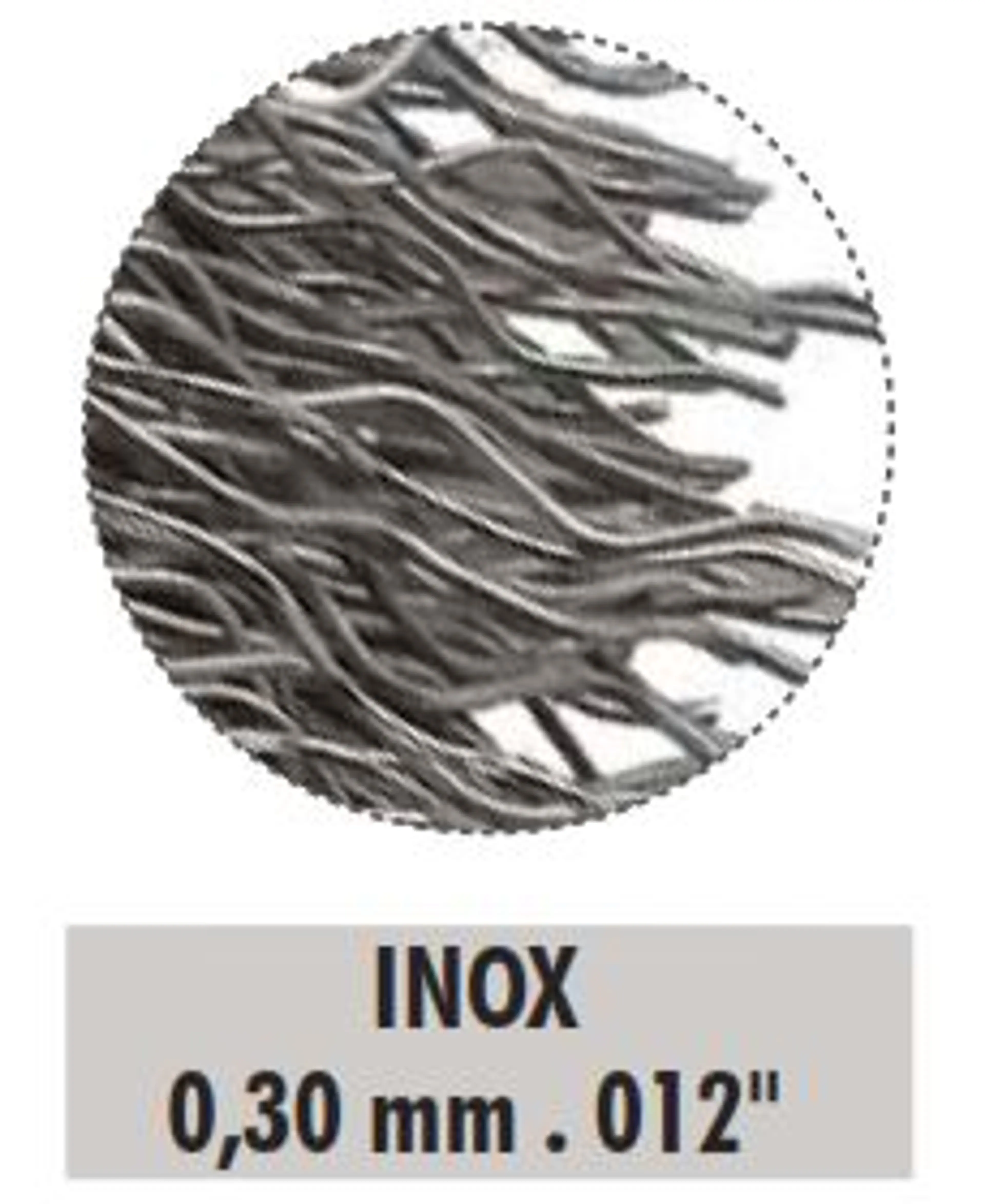 CEPILLO CIRC. ONDU. INOX 200X17X0,3