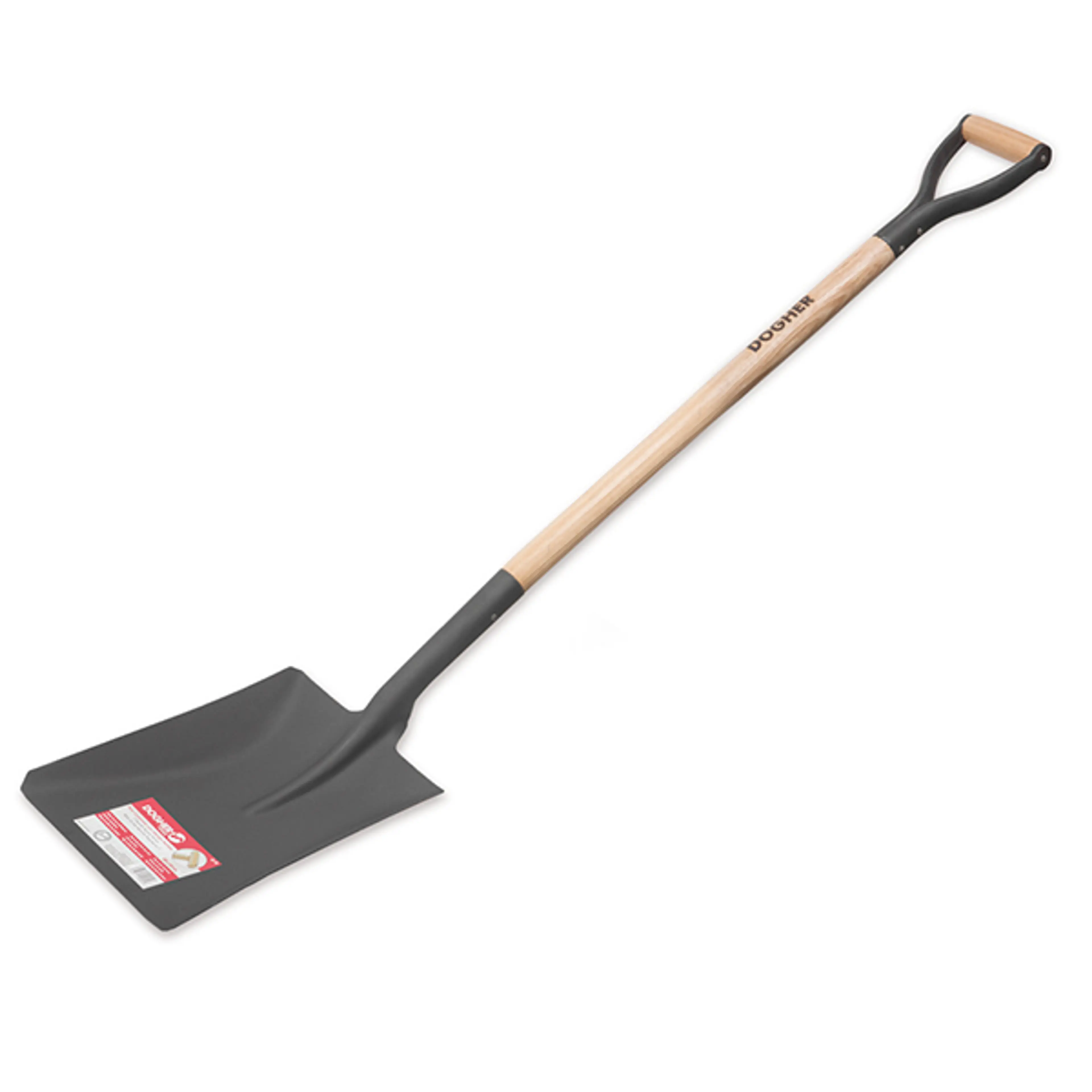 PALA CUADRADA M/MADERA ANILLA 1,3M