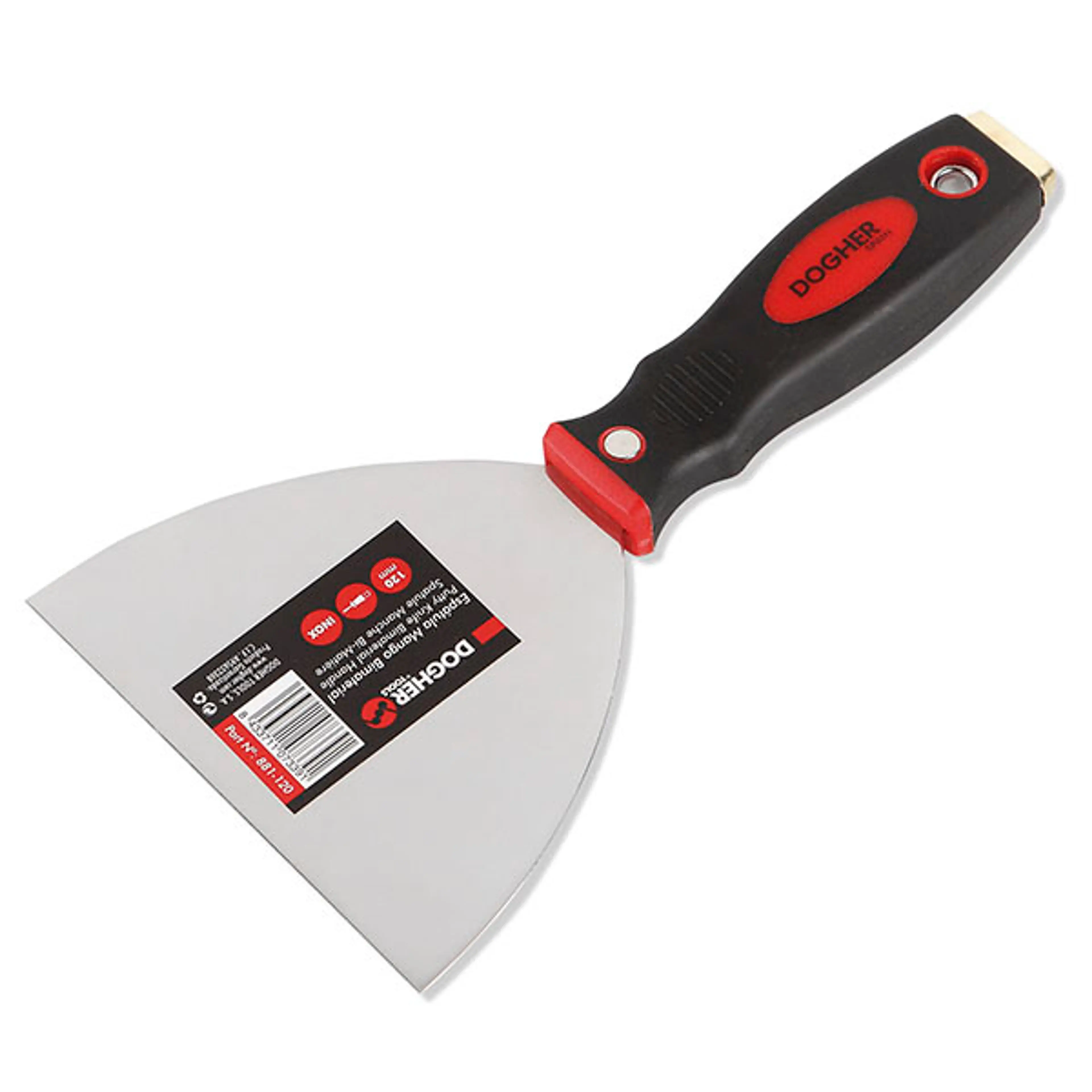 ESPATULA INOX M/PLASTICO DE 70MM