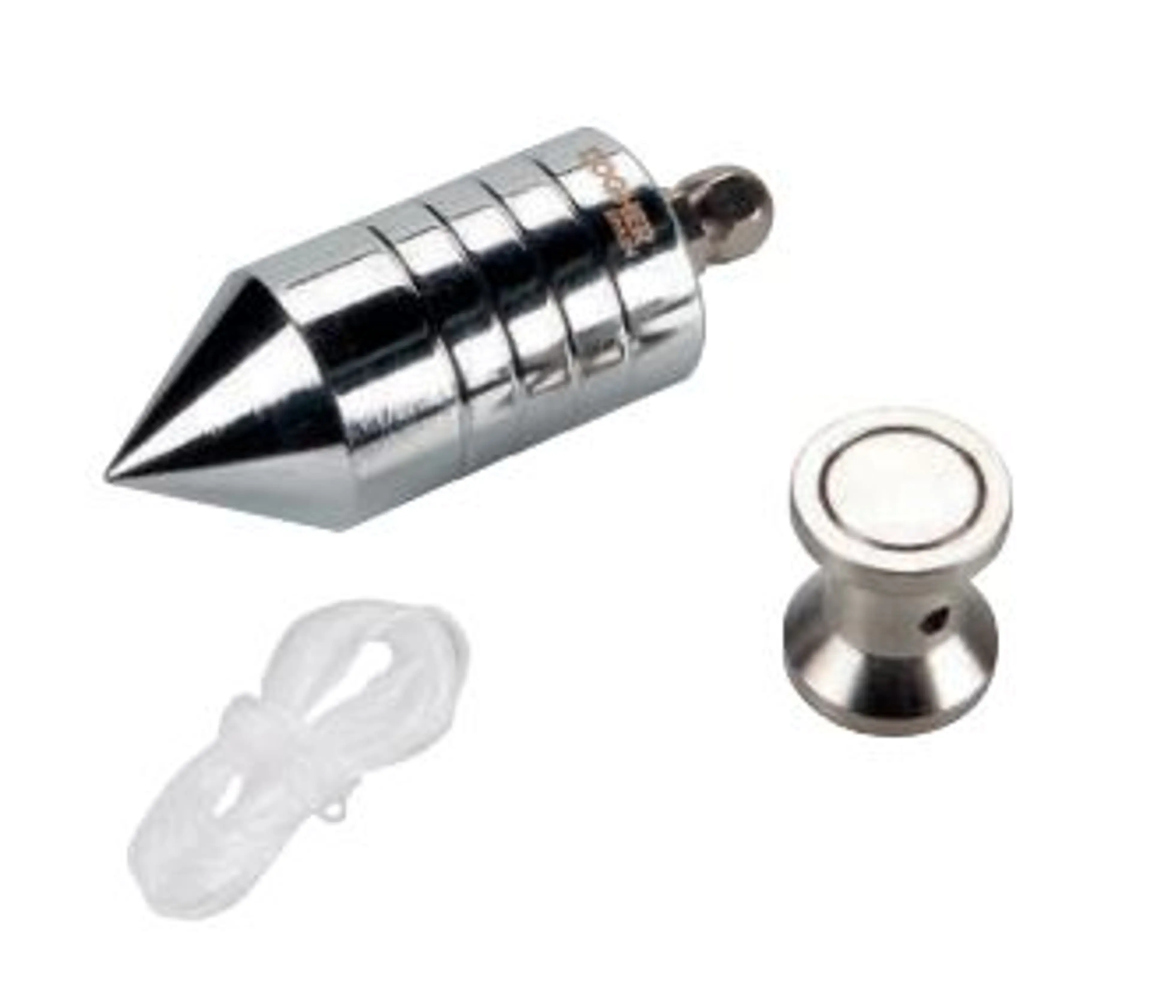 PLOMADA Y NUEZ ACERO MAGNETICA 1000