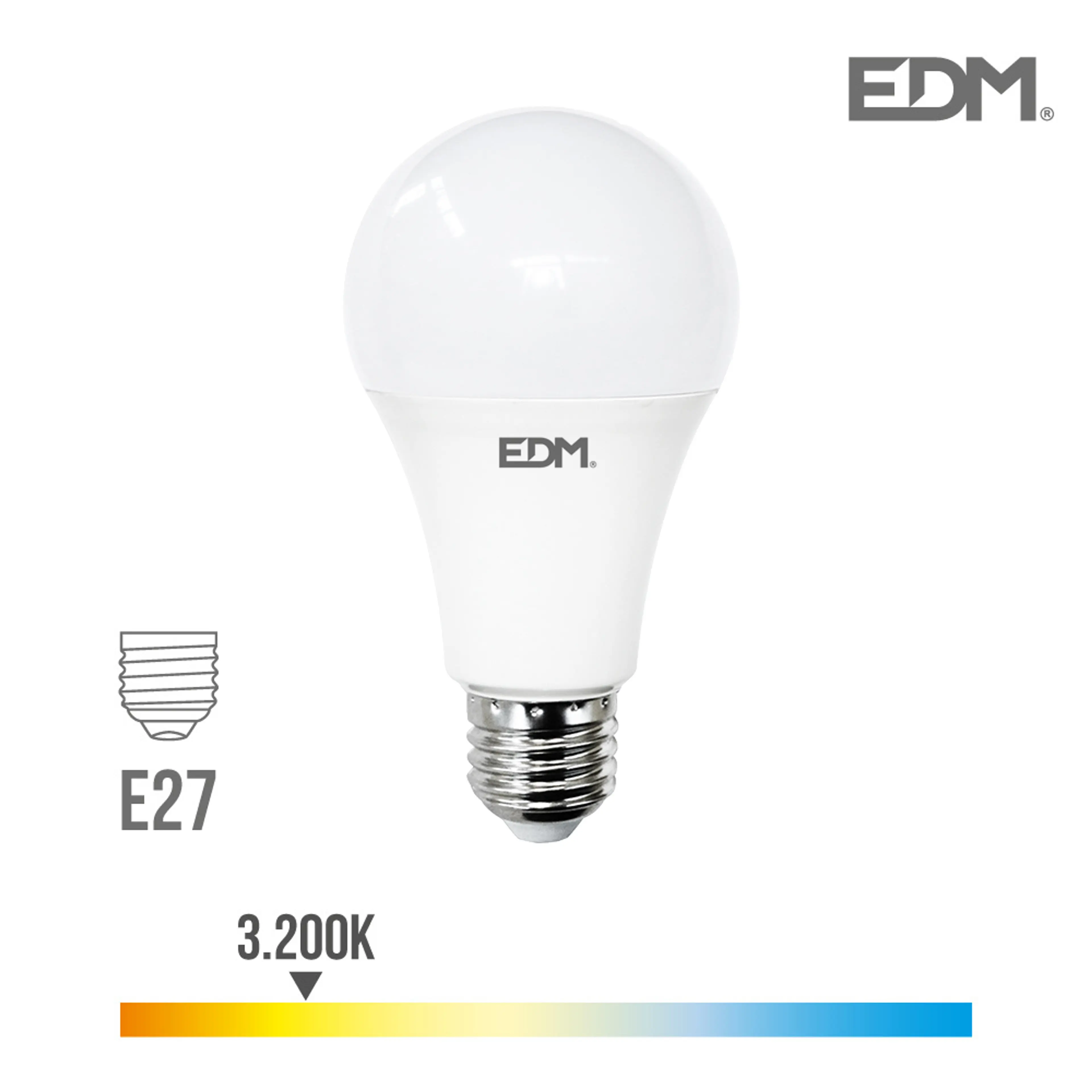 BOMBILLA LED E27 24W CALIDA