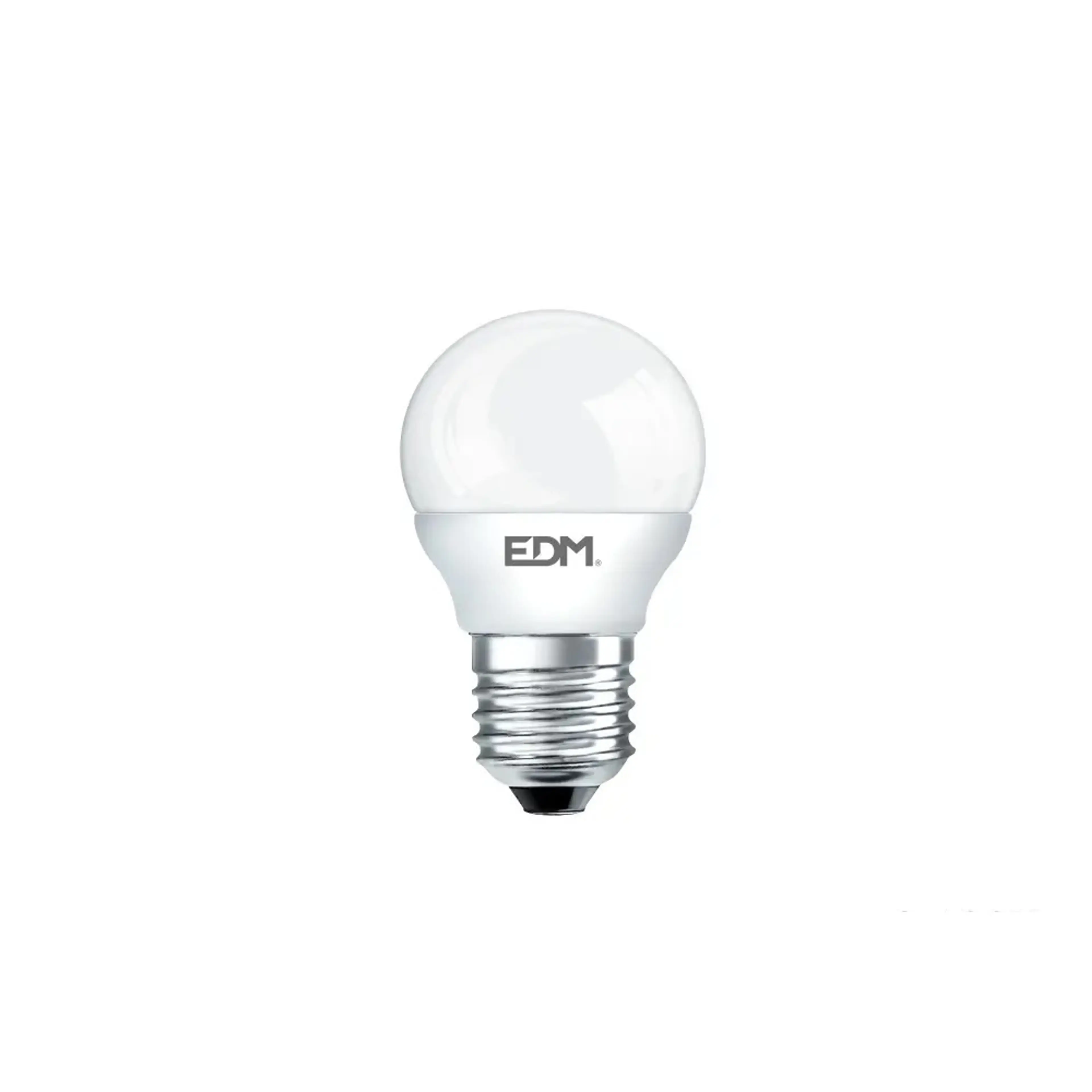 BOMBILLA LED ESFERICA E27 7W FRIA