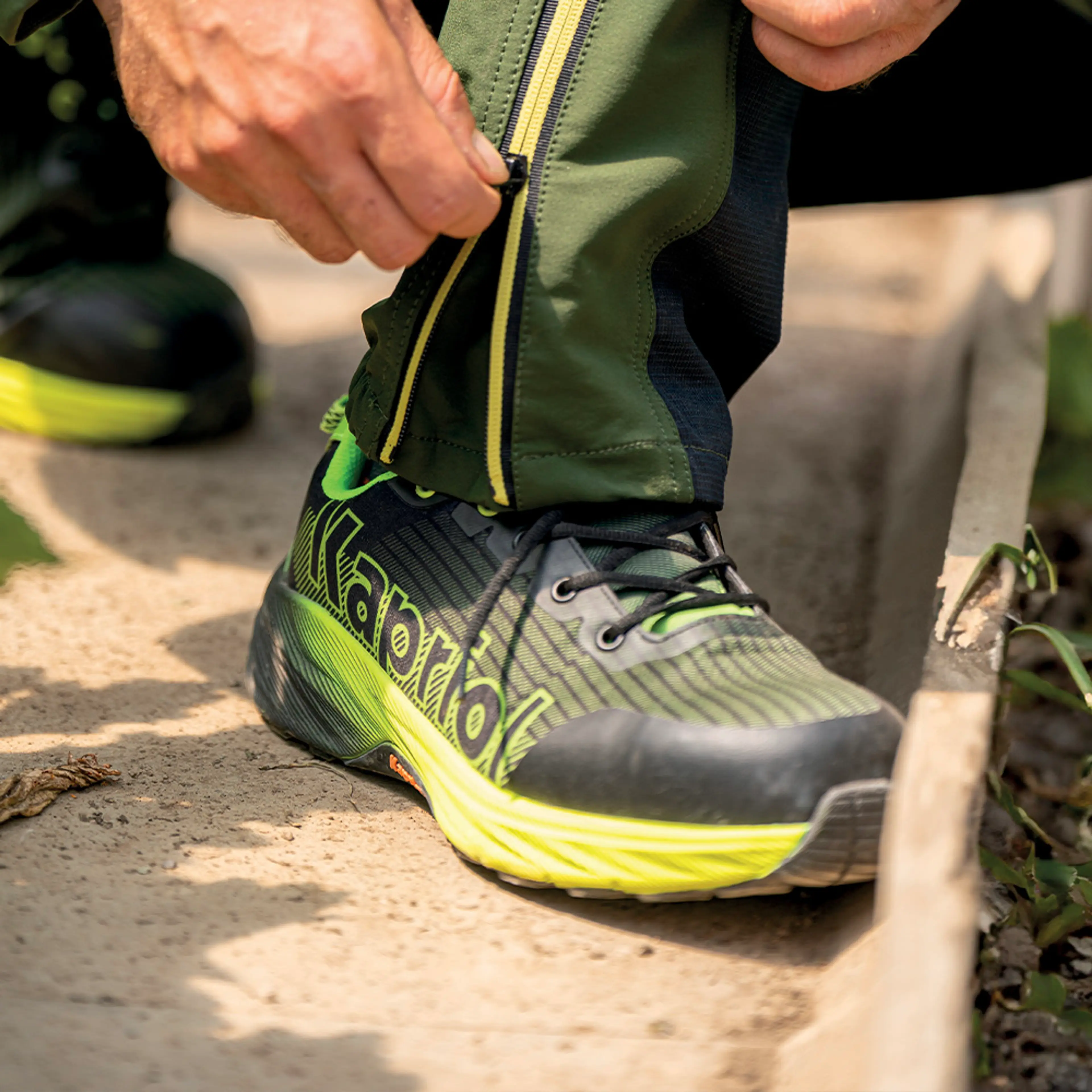 ZAPATO DUNE KNIT VERDE 41