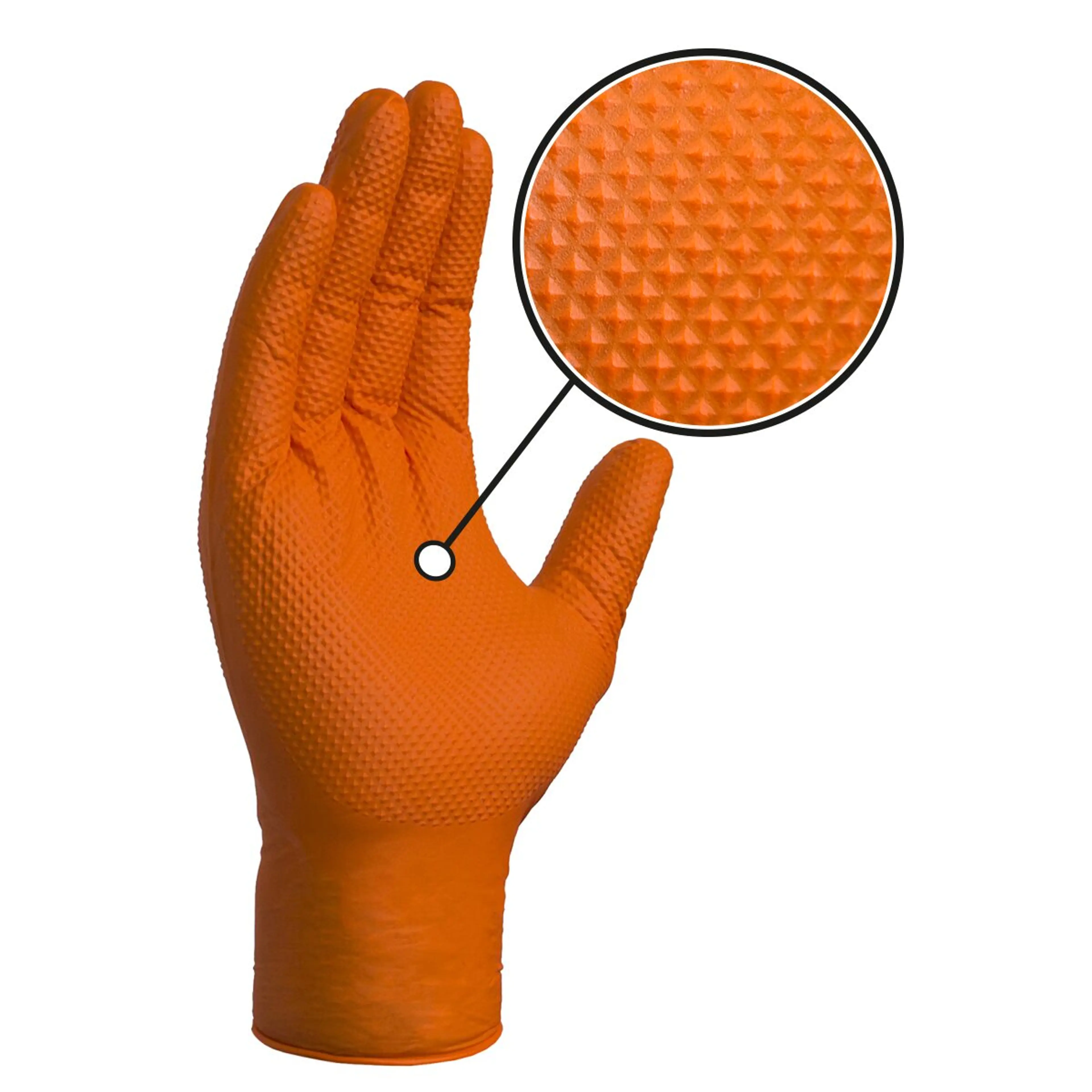 GUANTE DIAMANTADO NARANJA