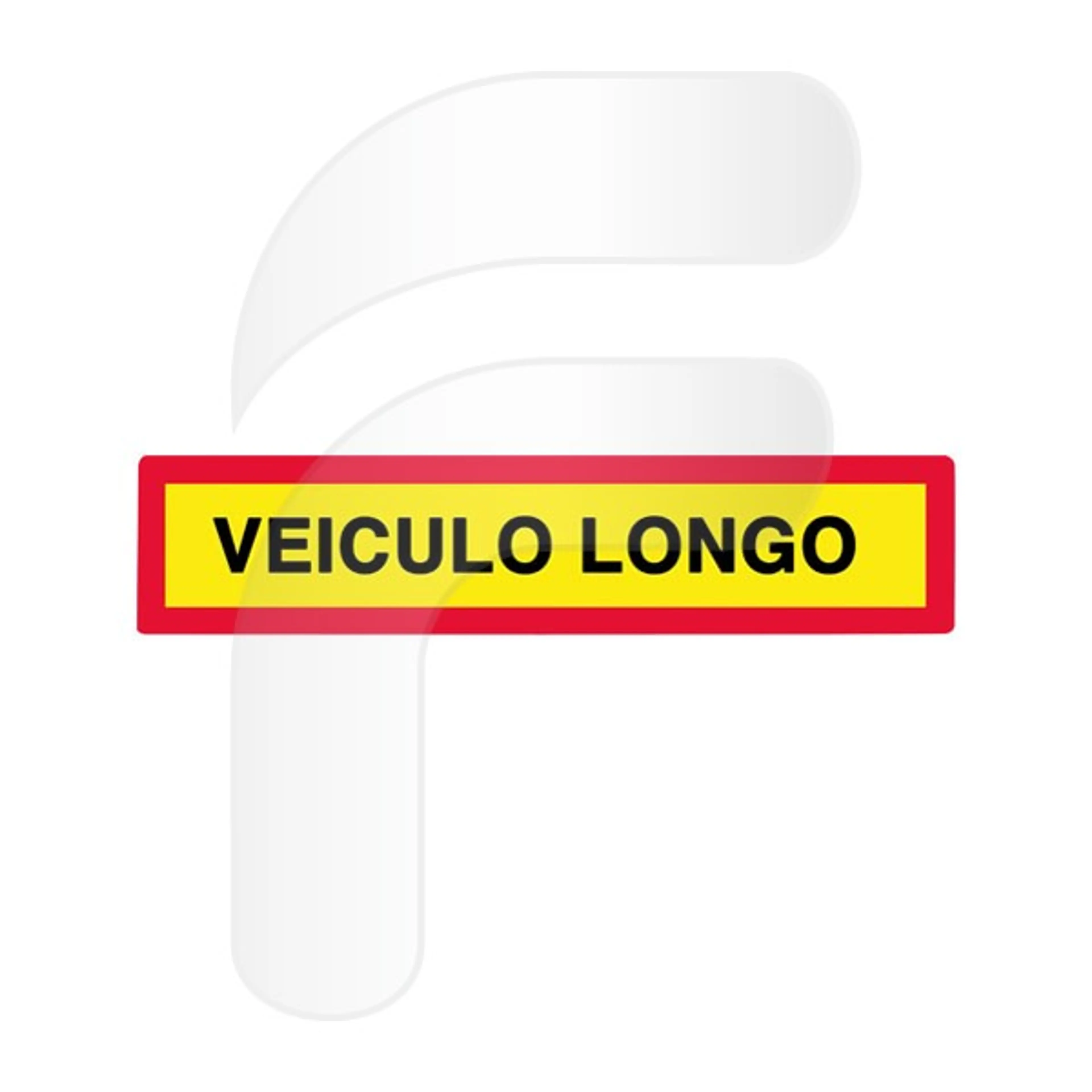 PLACA VEICULO LONGO PORTUGAL 1250 X