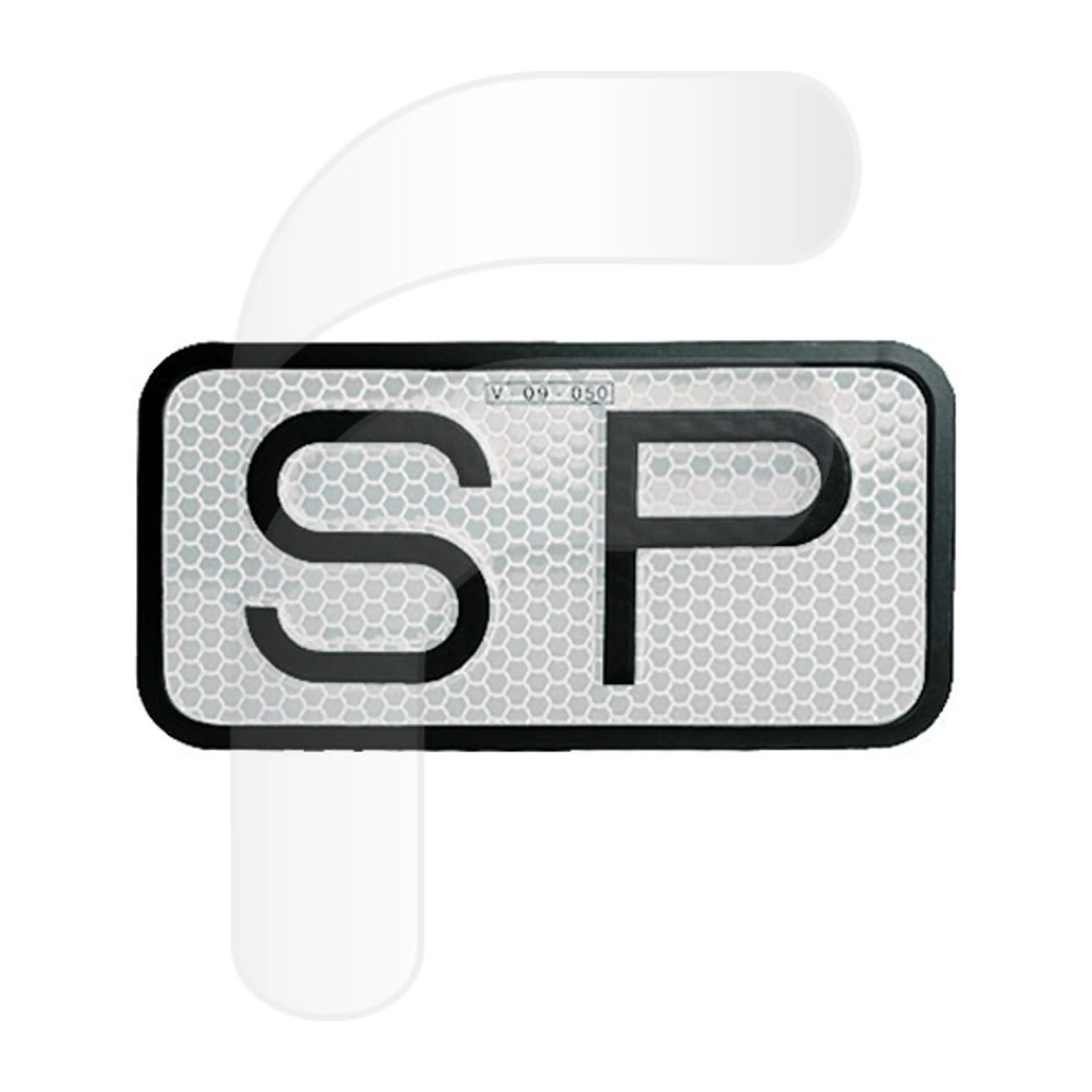 PLACA DE SEÑALIZACIÓN SP 150 X 75 M