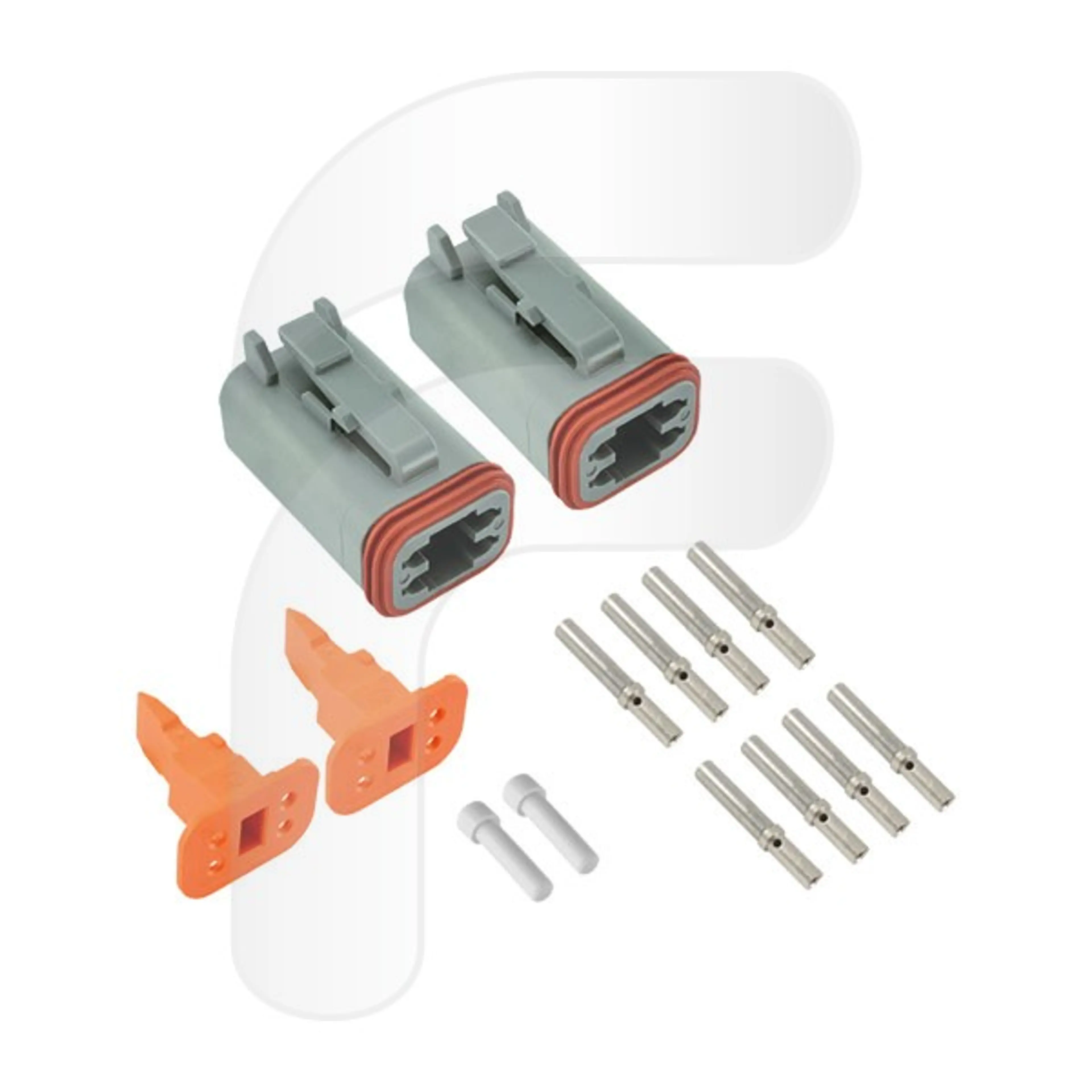 CONECTOR DT 4 TERMINAL HEMBRA SECCI