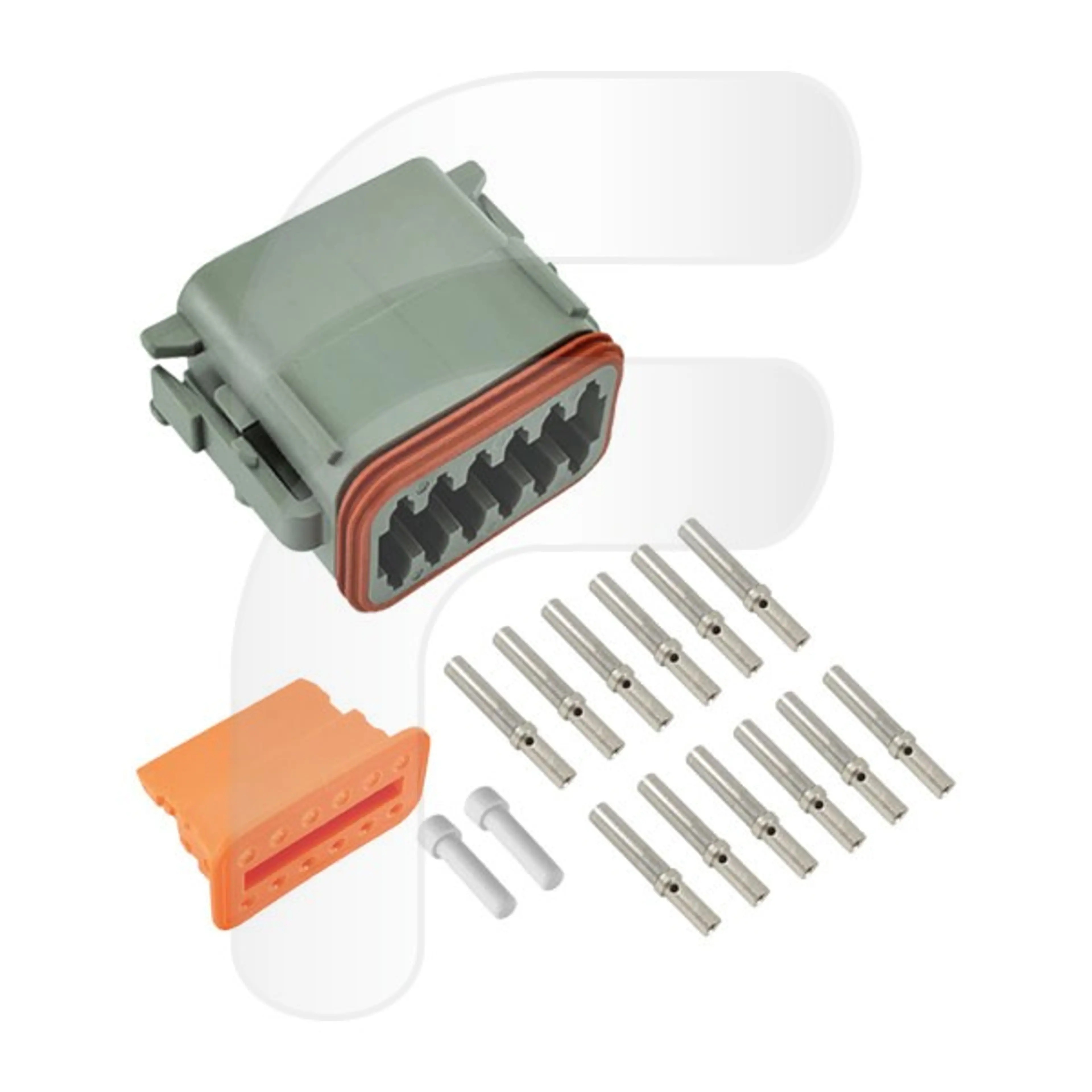 CONECTOR DT 12 TERMINAL HEMBRA SECC