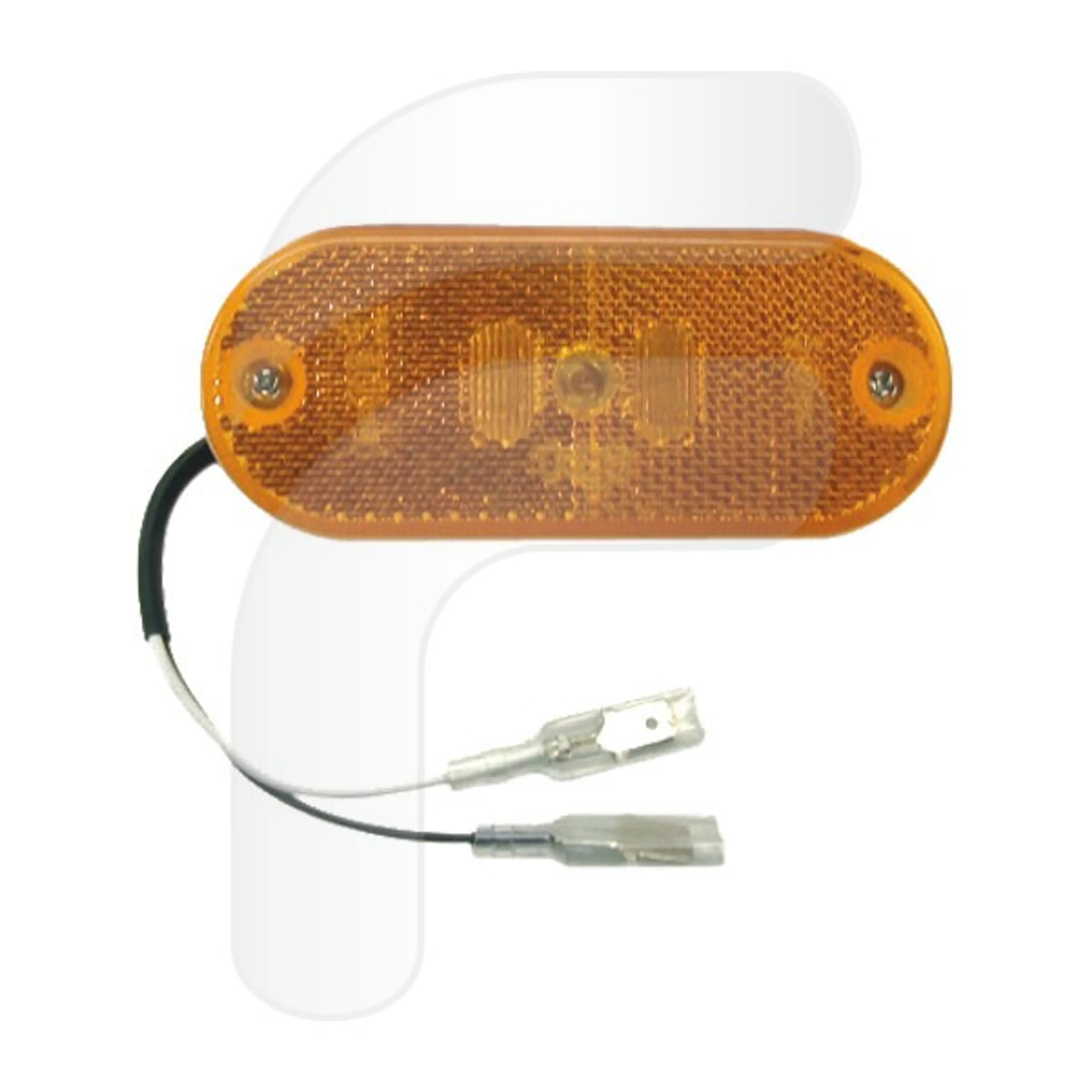 PILOTO GALIBO AMBAR LED C/CABLE
