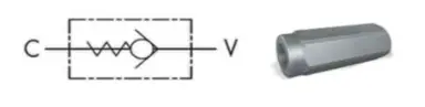 *VALVULA ANTIRRETORNO 1" - 0.5 BAR