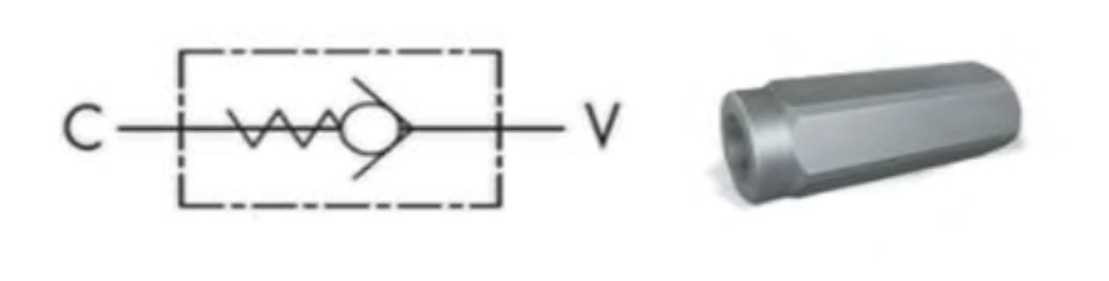 *VALVULA ANTIRRETORNO 1" - 0.5 BAR