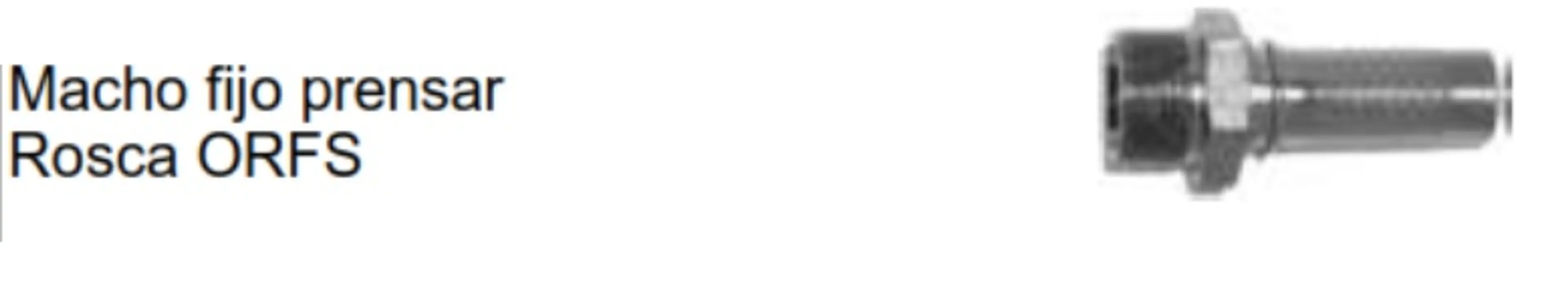 MF 1"-14 ORFS TUB.5/8