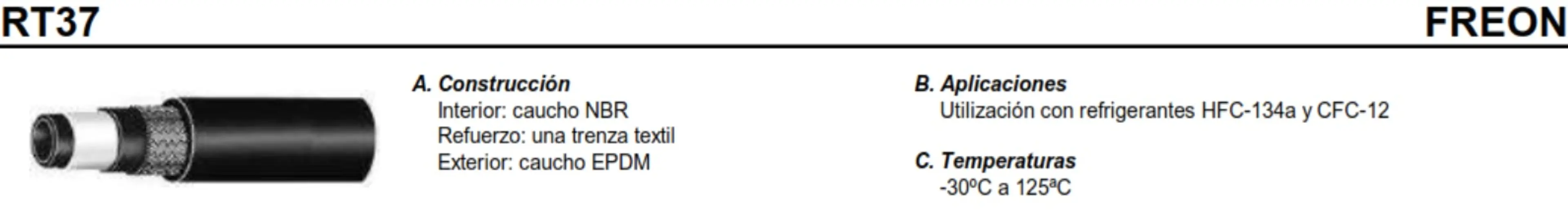 TUBERIA FREON BARRIER 1/2