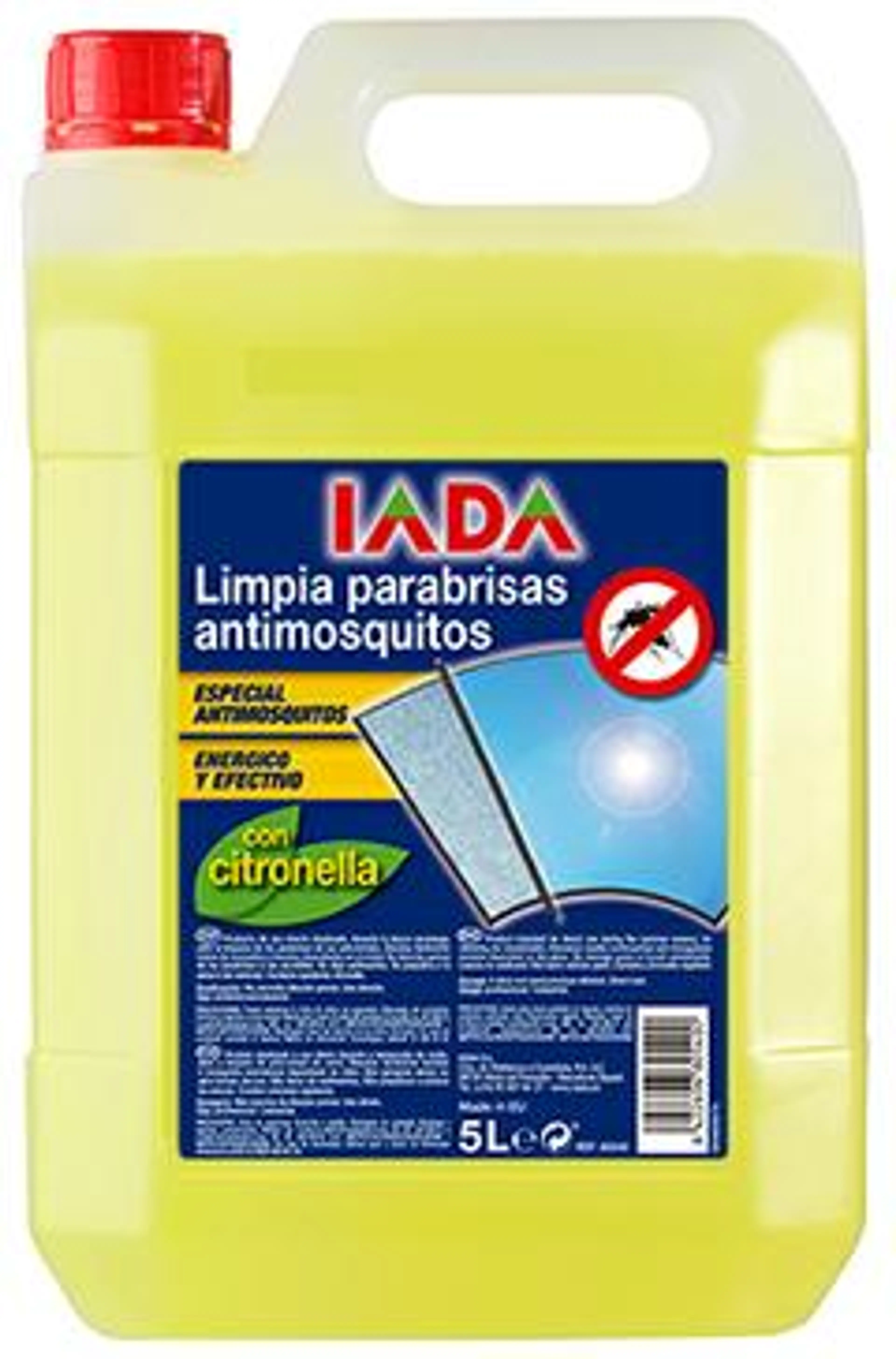 LIMPIAPARABRISAS ANTIMOSQUIT.5L